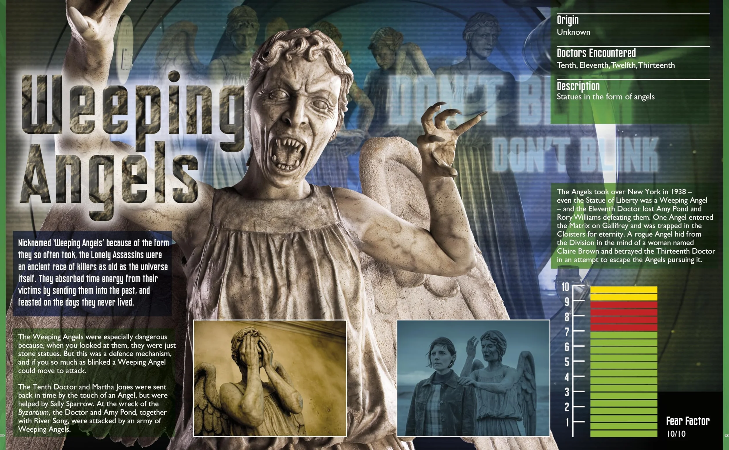 Doctor Who: 100 Scariest Monsters: A fact-filled book for Who fans