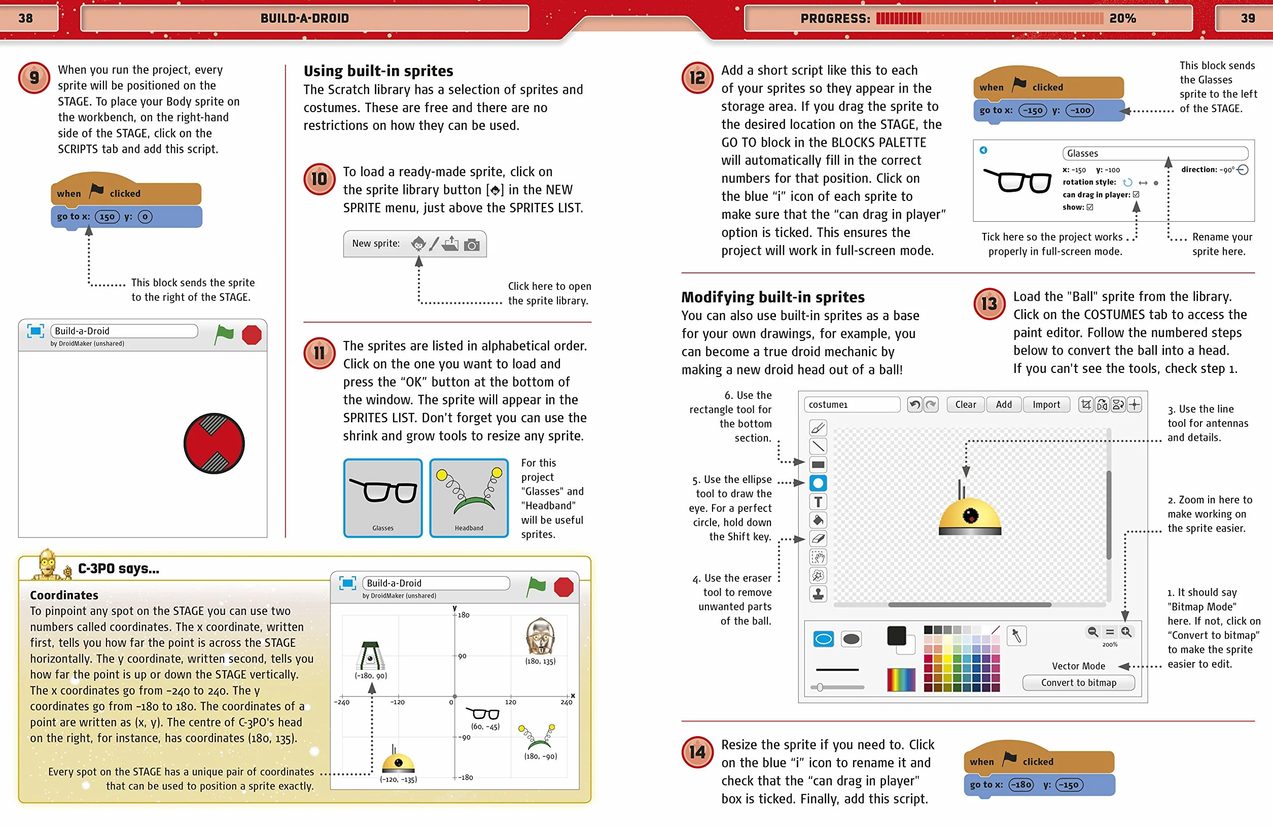 Star Wars Coding Projects: A Step-by-Step Visual Guide to Coding Your Own Animations, Games, Simulations and More!