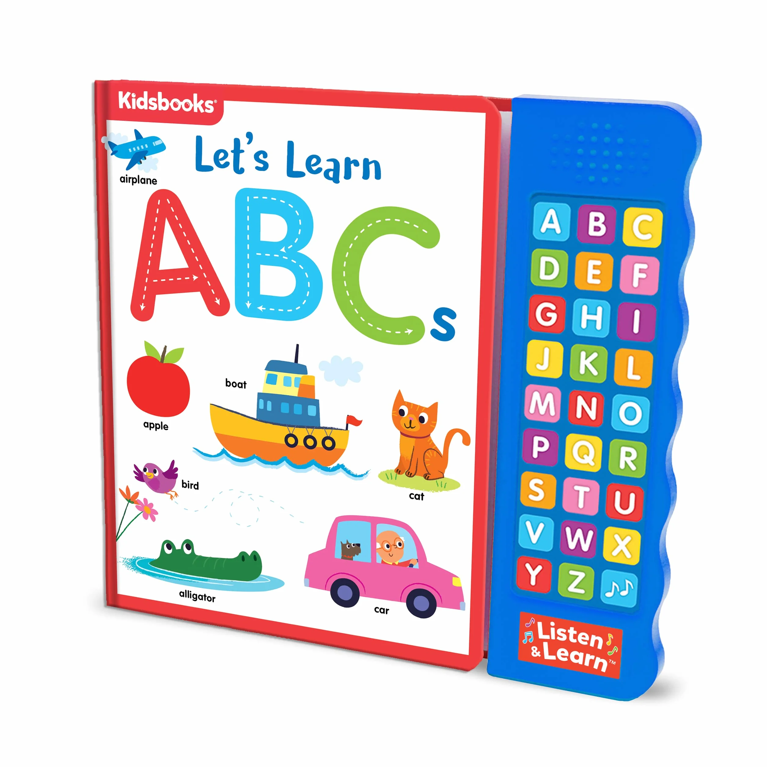 27-Button Sound Book Let's Learn ABCs