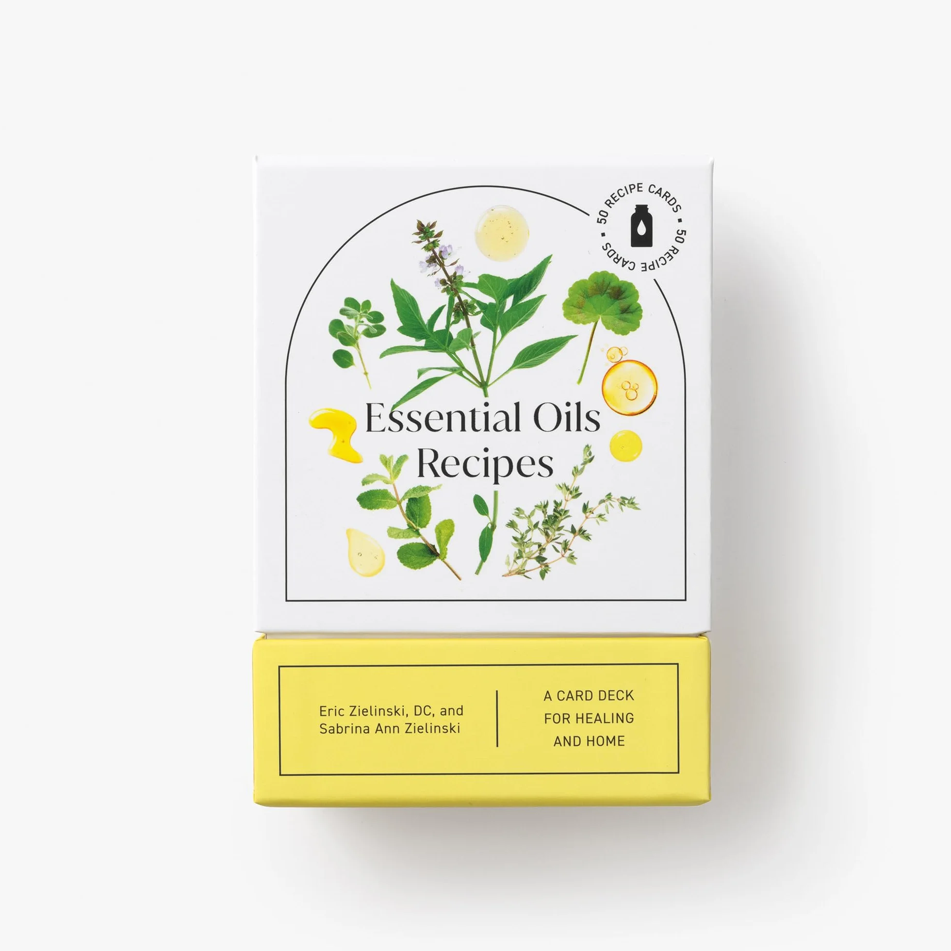 Essential Oils Recipes: A 52-Card Deck for Healing and Home: 50 Recipes
