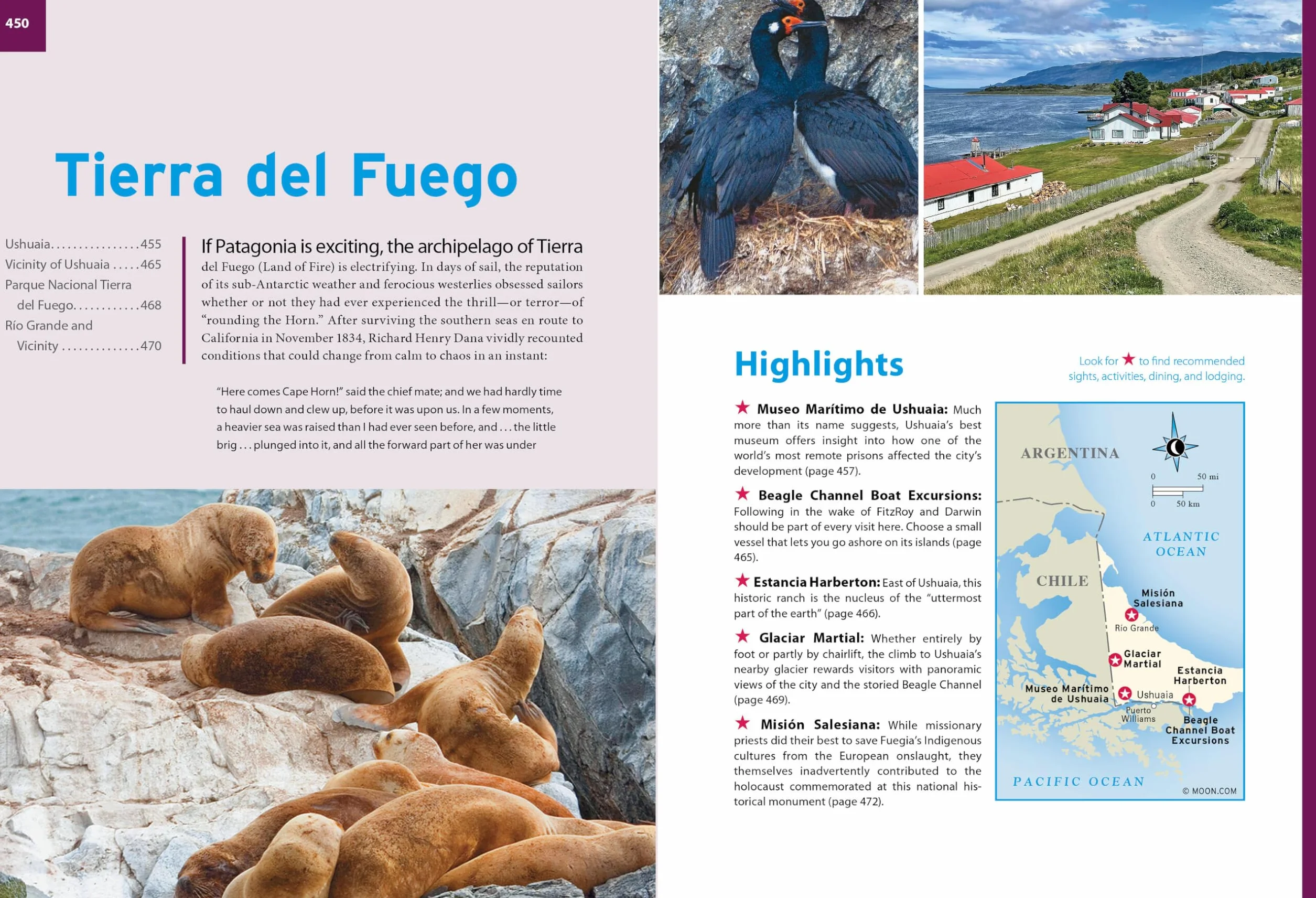 Moon Patagonia: With National Parks in Argentina & Chile: Fjords, Glaciers, Road Trips