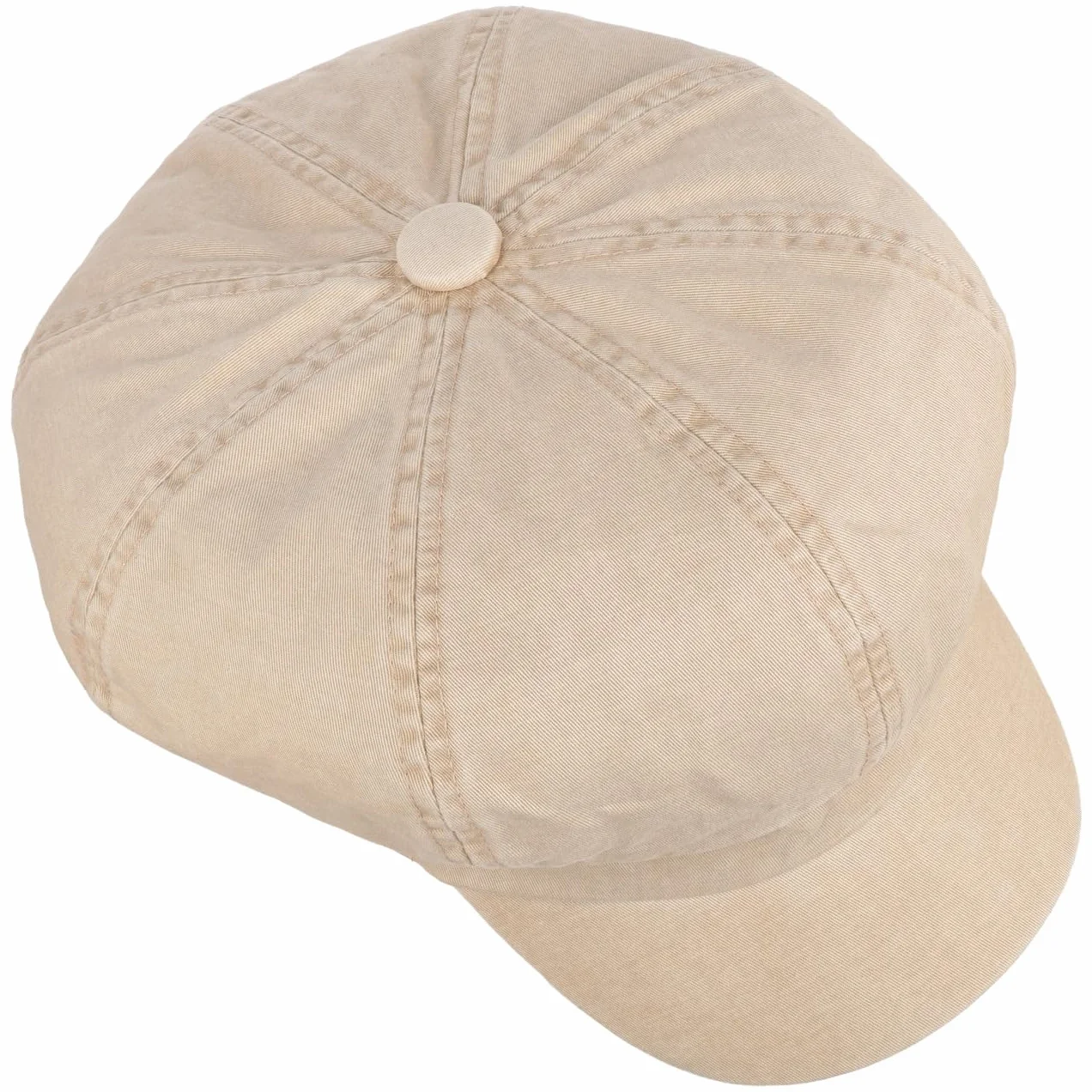 LIPODO Czapka gazeciarza Uni Washed Cotton Women - Czapka z daszkiem Wiosna/Lato Wiosna Lato