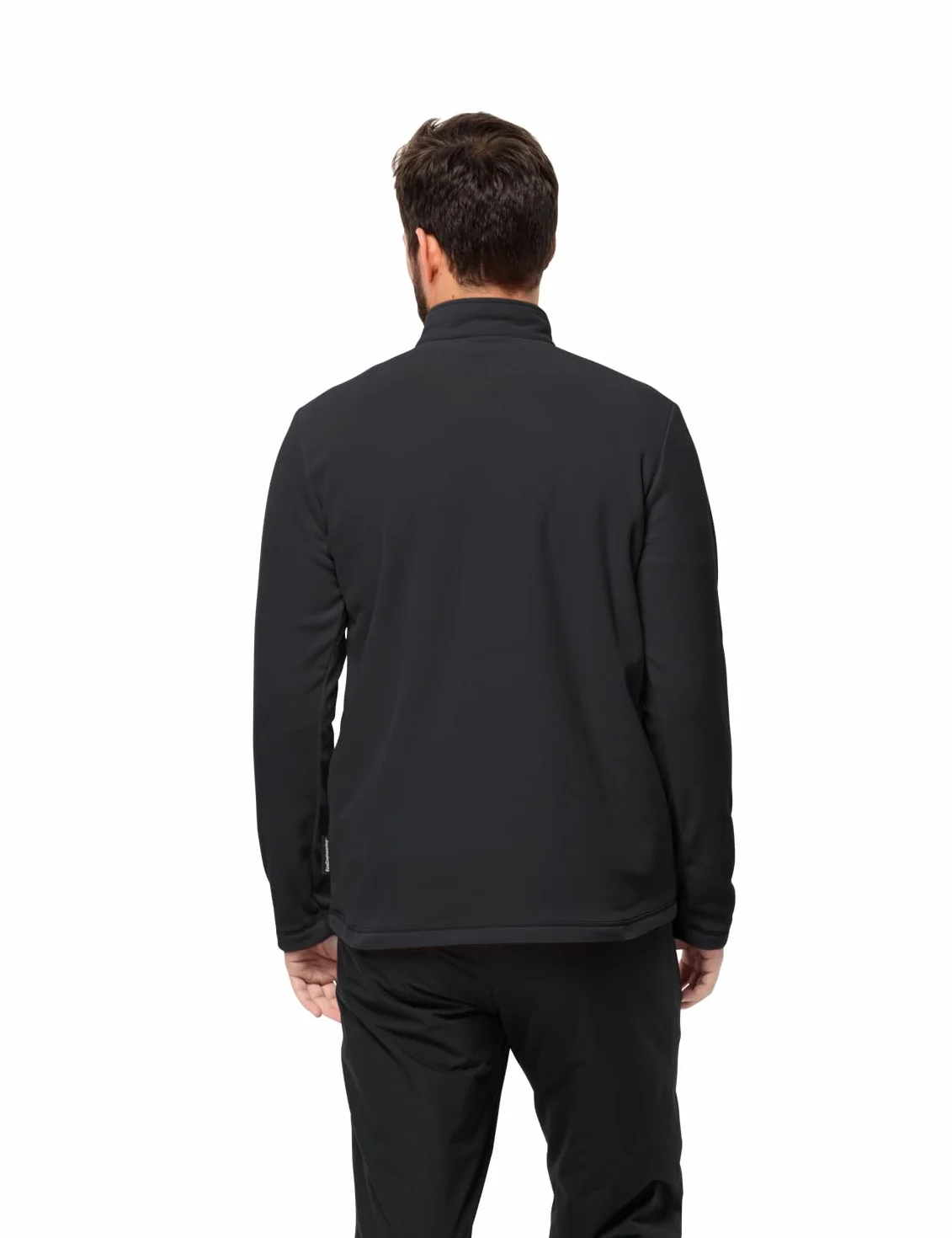 Jack Wolfskin Męski sweter Taunus Hz, czarny, 3XL (DE)