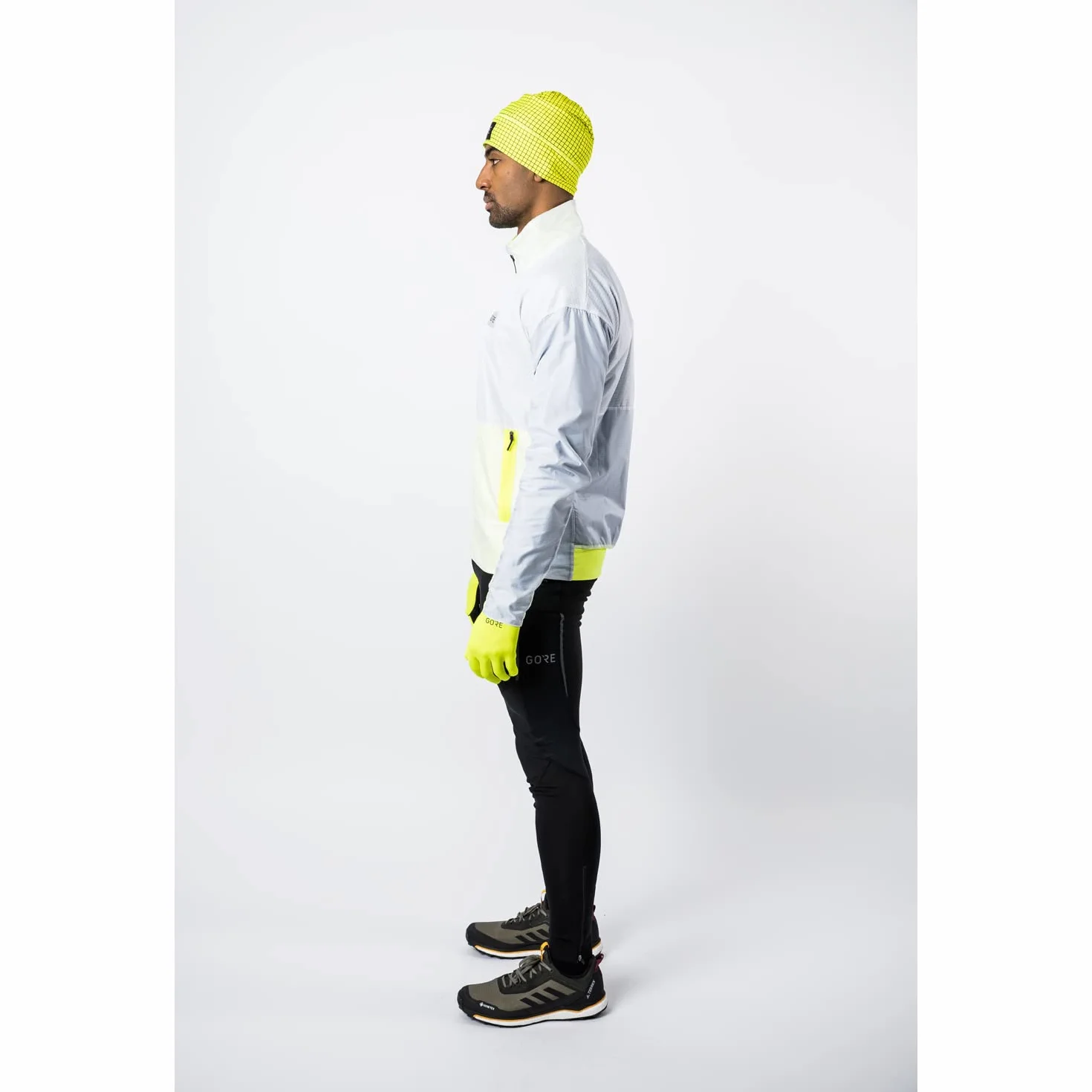 Gore Wear Drive Kurtka Męska, Szary/Żółty, XL