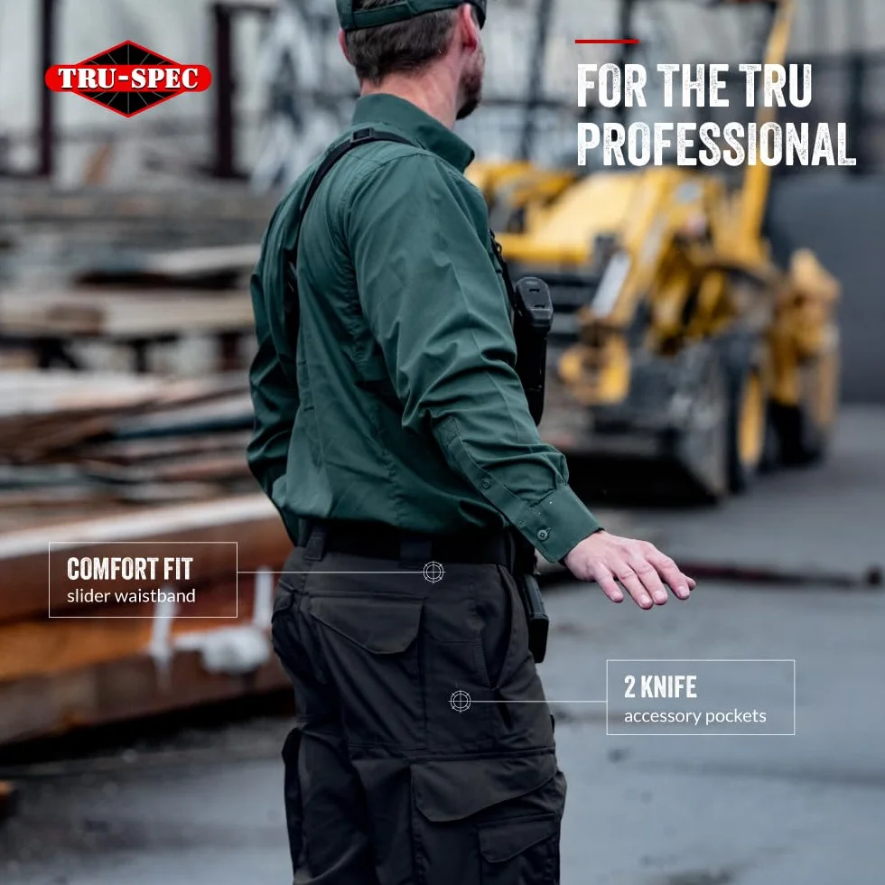 Tru-Spec Męskie spodnie taktyczne z serii 24-7