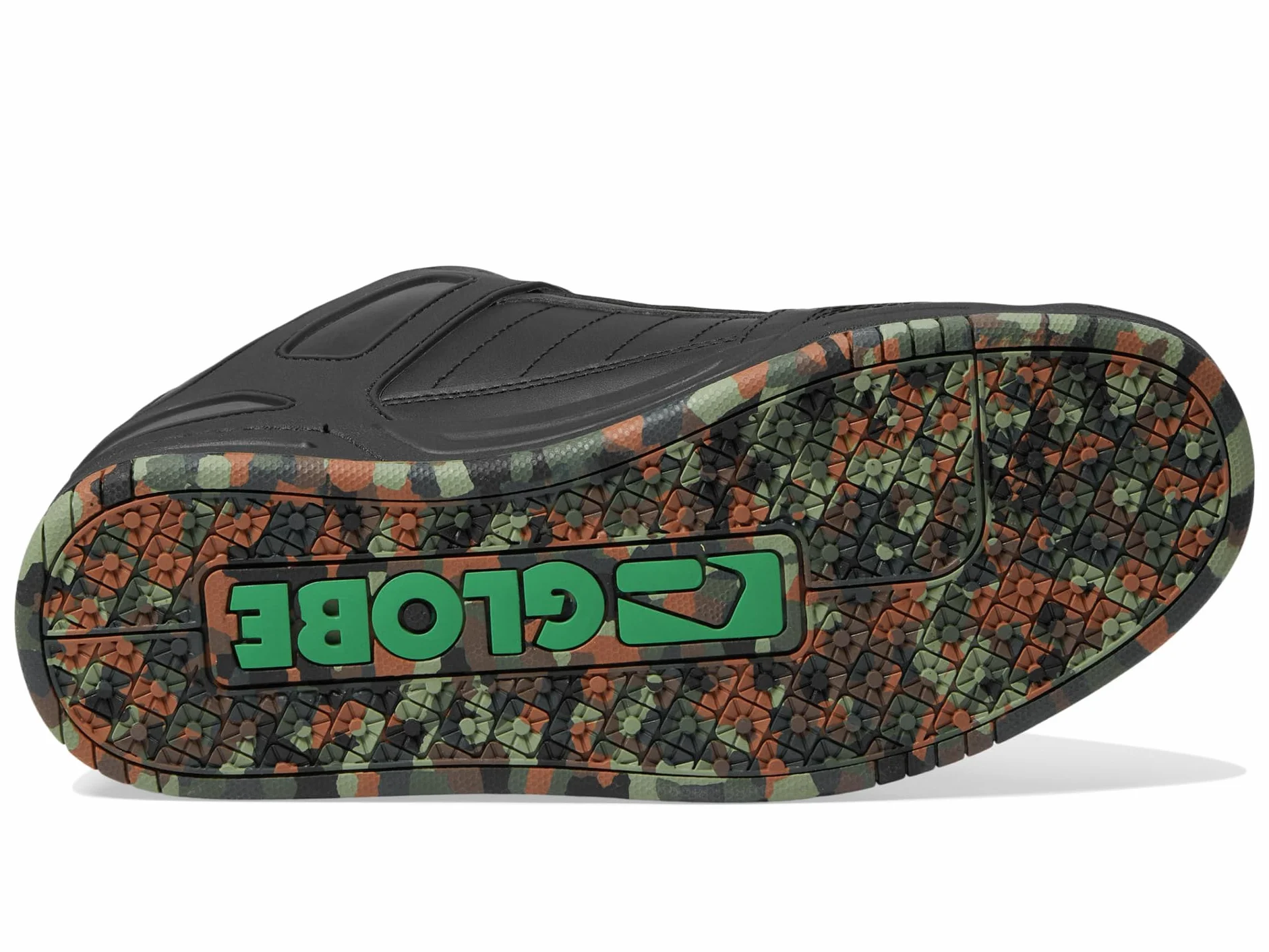 Męskie buty skate - profesjonalne buty do deskorolki Tilt - czarny/zielony/mozaikowy