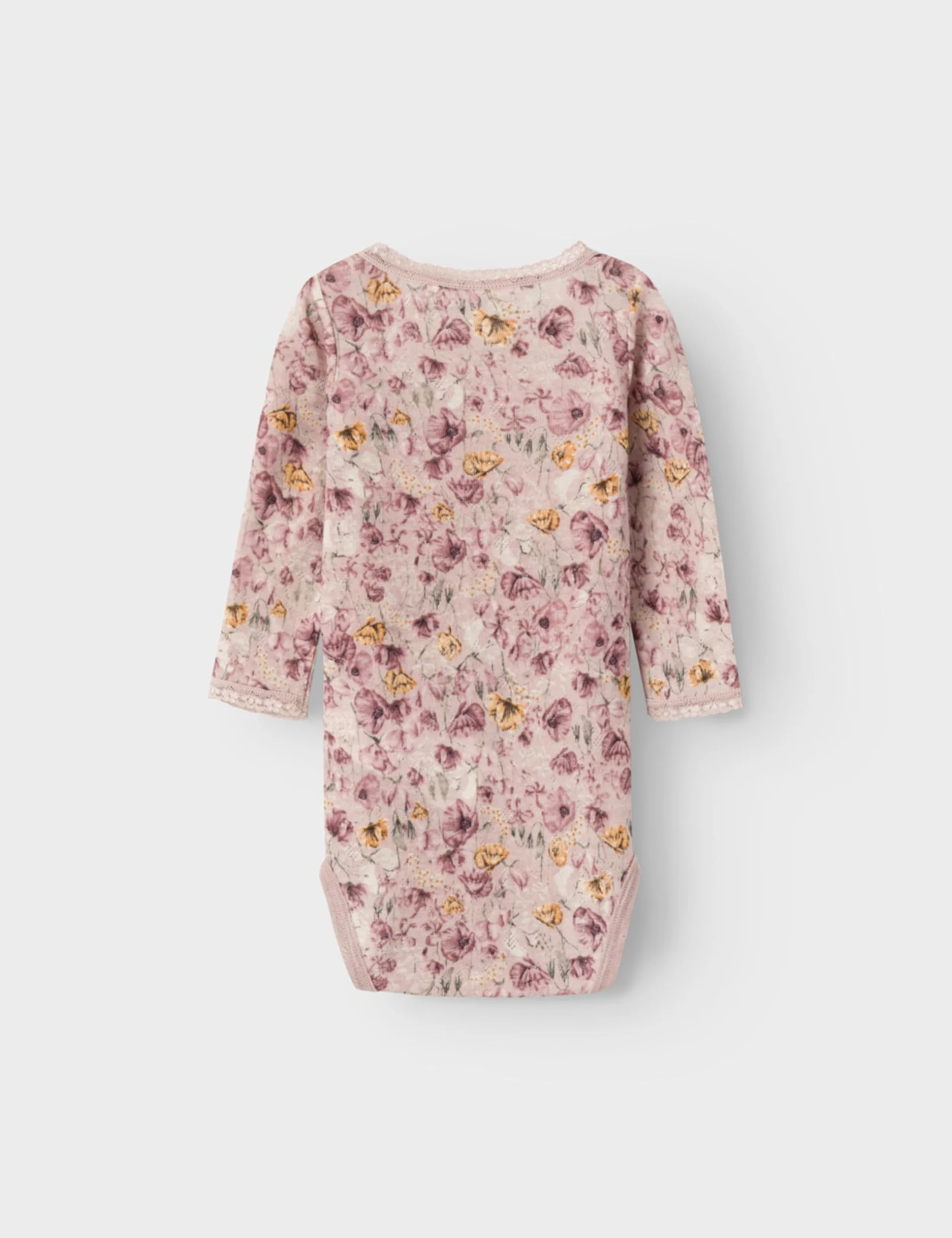 NAME IT Body niemowlęce Niemowlęta - dziewczynki Nbfwang Wool Needle Ls Body Noos Xxiii