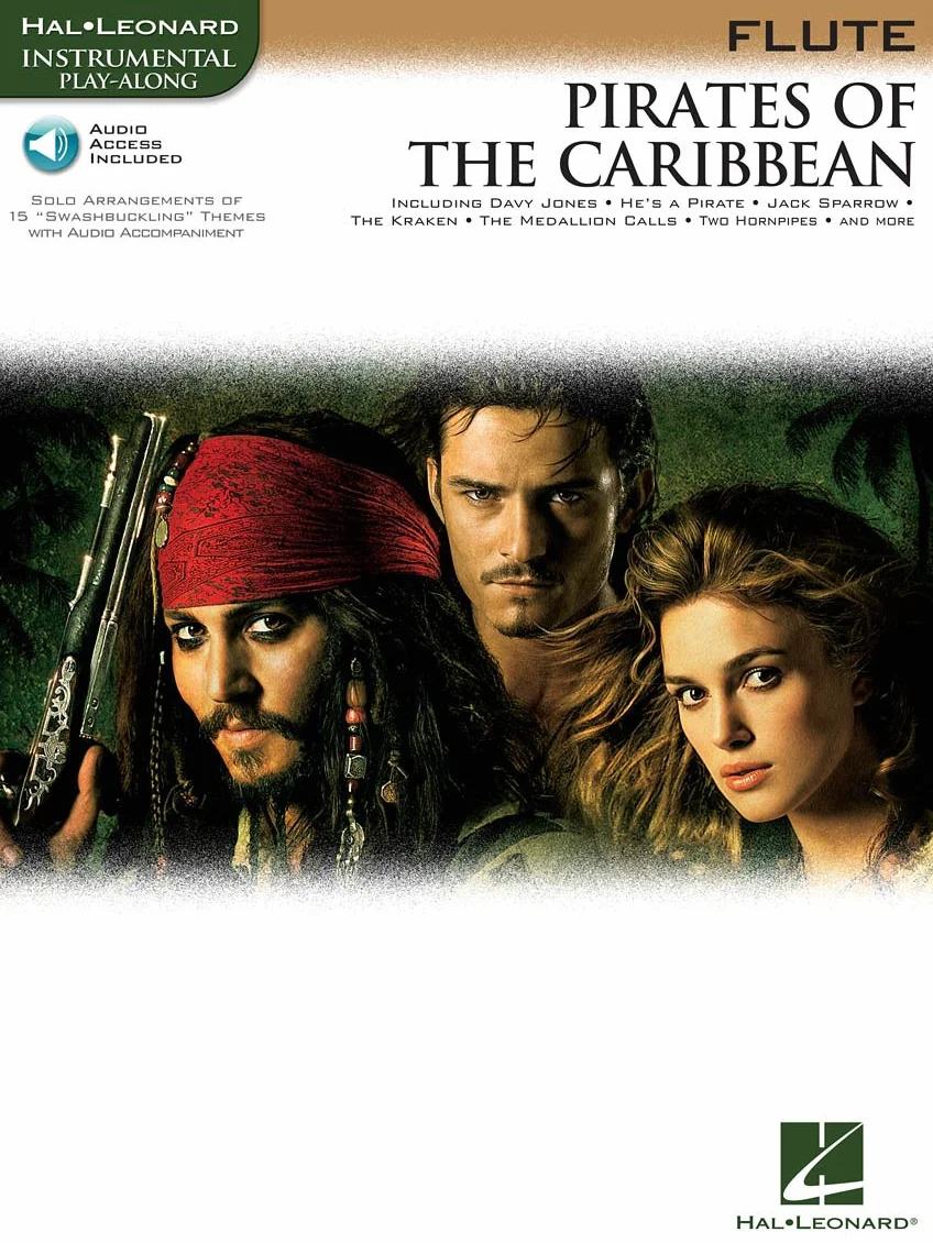 Pirates of the caribbean flute traversiere +enregistrements online: Instrumental Play-Along - from the Motion Picture Soundtrack