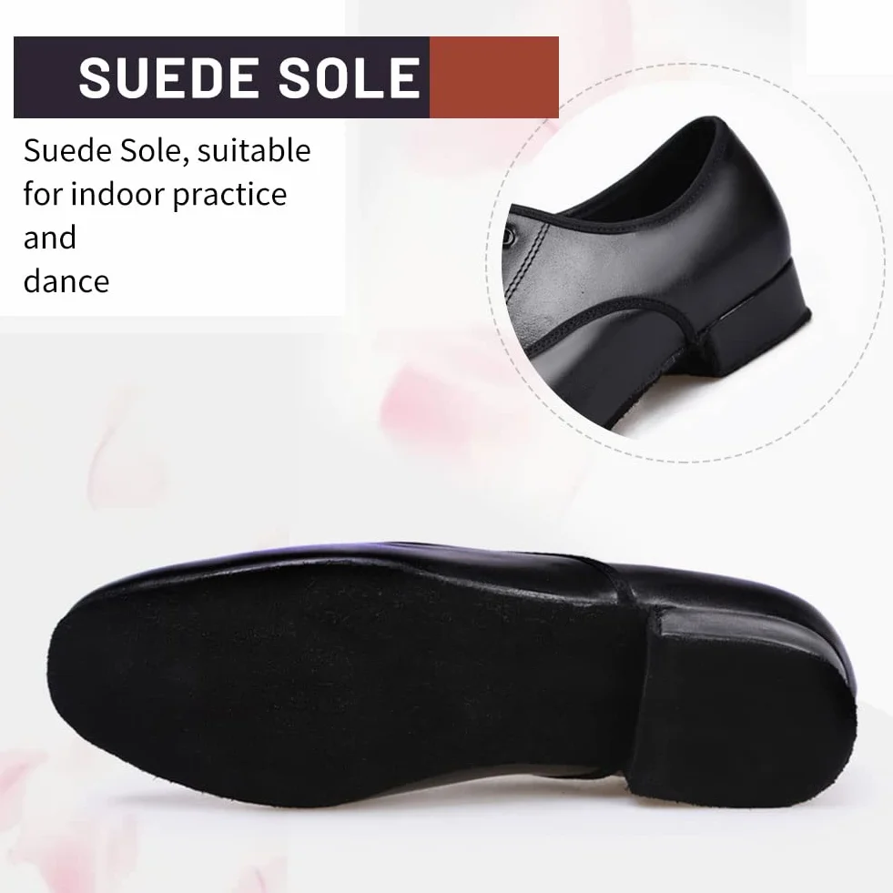 Buty do tańca latino męskie sznurowane salsa towarzyskiego tango treningowe profesjonalne Buty Do Tańca,Model-LHD401
