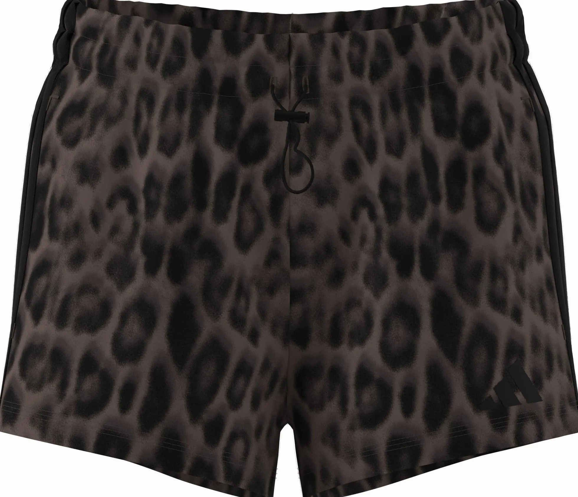 adidas Seasonal Essentials Leopard Print Woven Shorts With 3-stripes - Shorty Kobiety