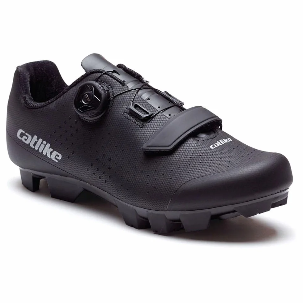 CATLIKE 7200600007 - Buty rowerowe Kompact'o X MTB/XC Rozmiar 42 Maksymalny komfort z systemem ATOP dla mężczyzn i kobiet, zapięcie na rzep kolor czarny