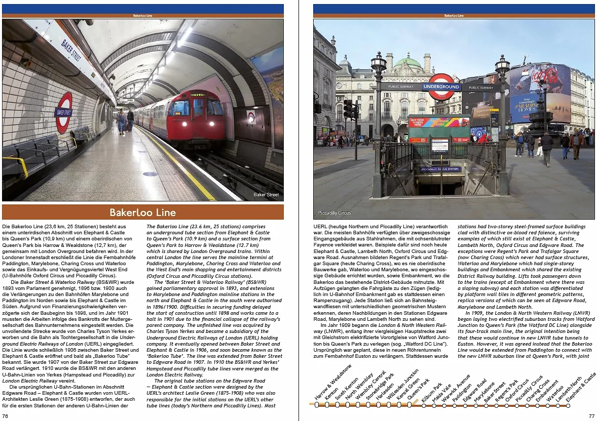 London Underground Album: Vol. 2: Central, Waterloo & City, Bakerloo and Jubilee Lines