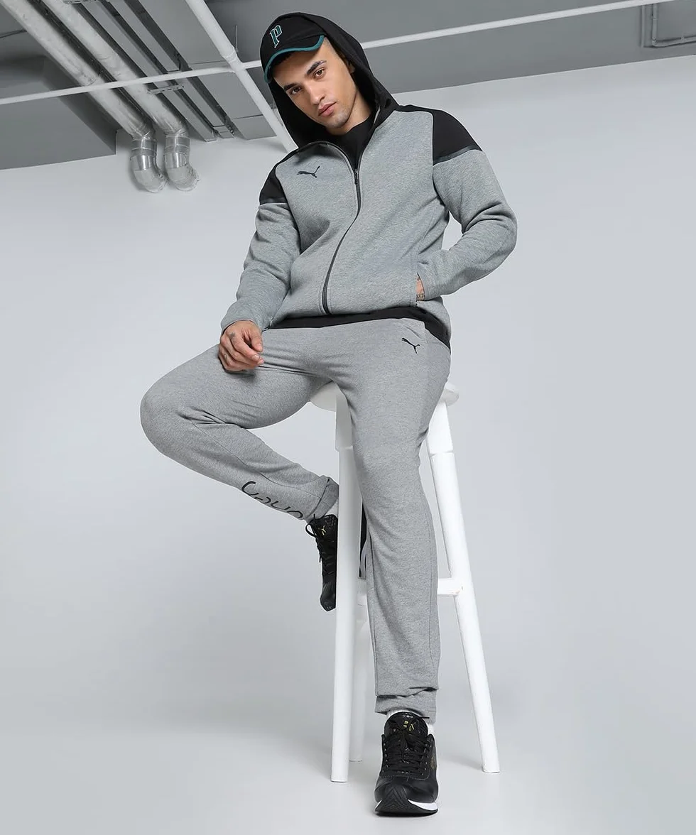 PUMA Męska kurtka z kapturem Teamcup Casuals Jkt