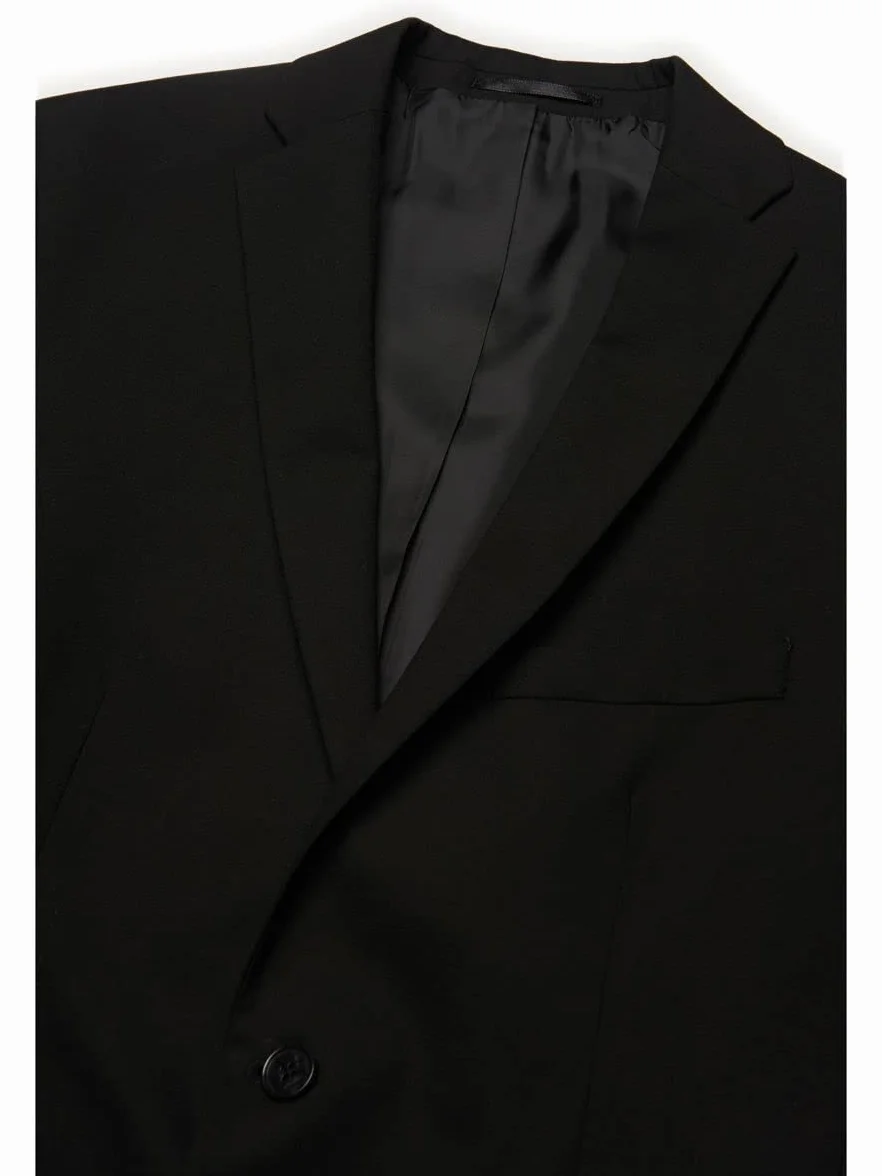 SELECTED HOMME marynarka garniturowa Mężczyźni Shdnewone-mylologan1 Black Blazer Noos