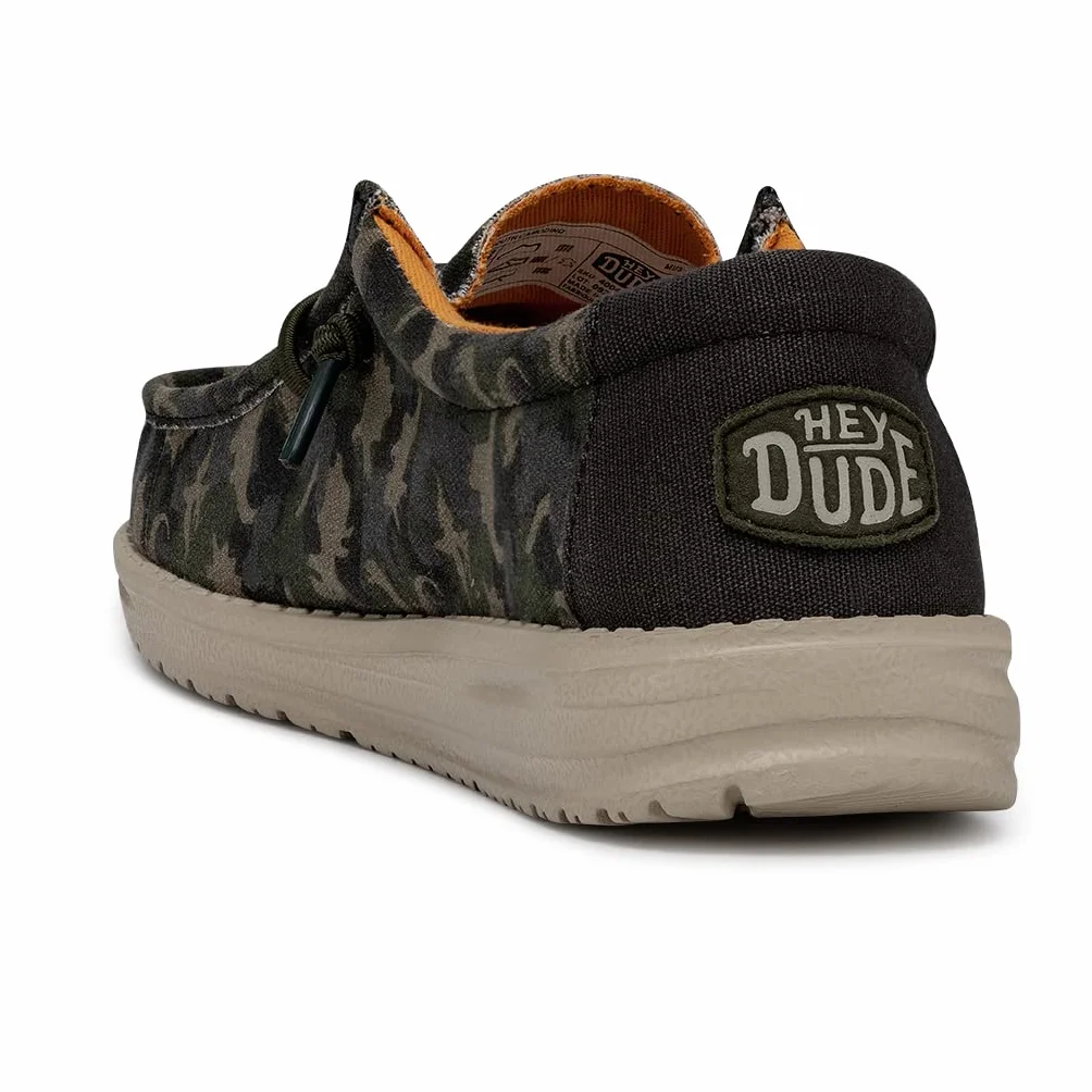 Hey Dude Wally Youth Camodino Moccasin, Musk, 36 EU, pi?mo, 36 EU