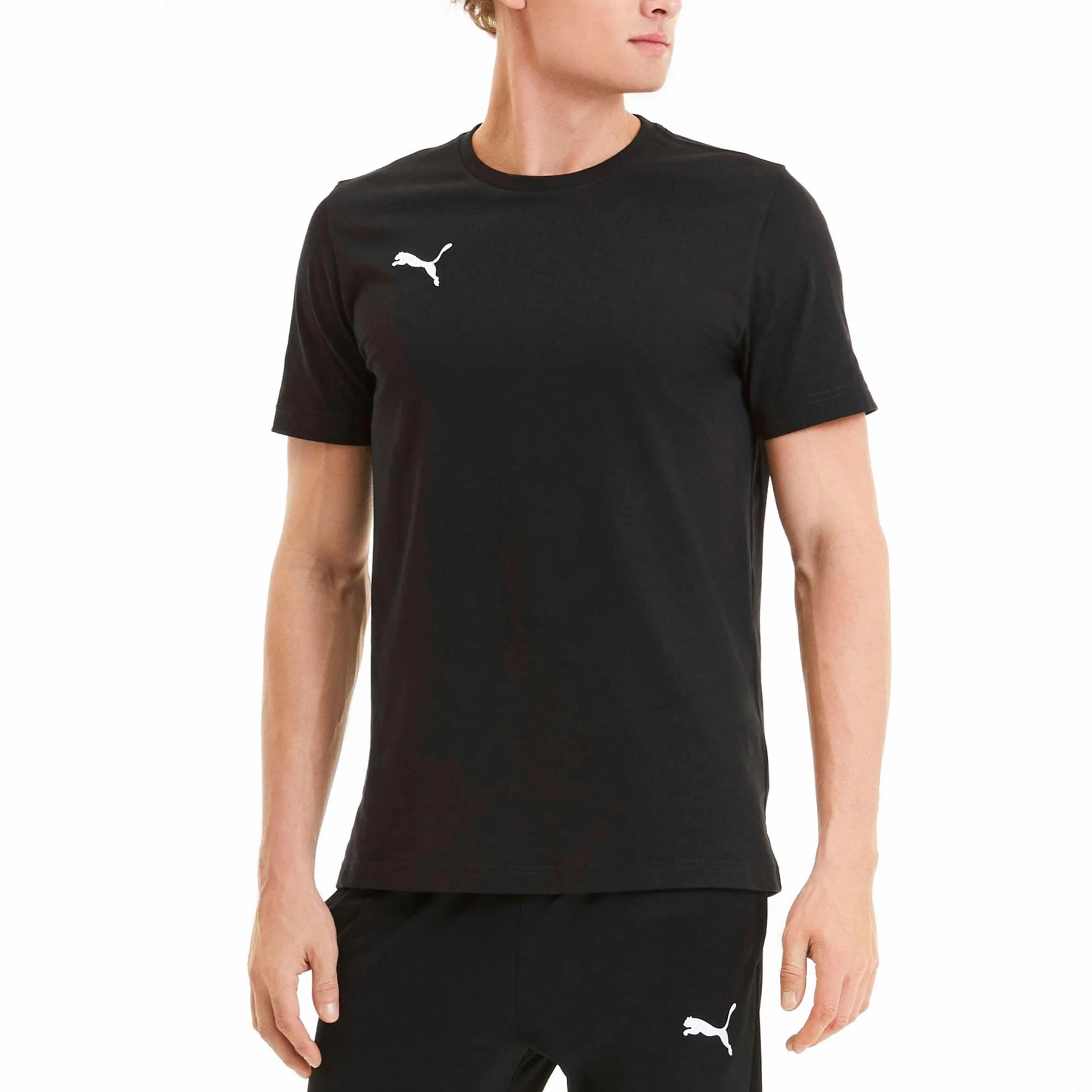 PUMA Teamgoal 23 Casuals Tee T-Shirt Mężczyźni, Czarny, L