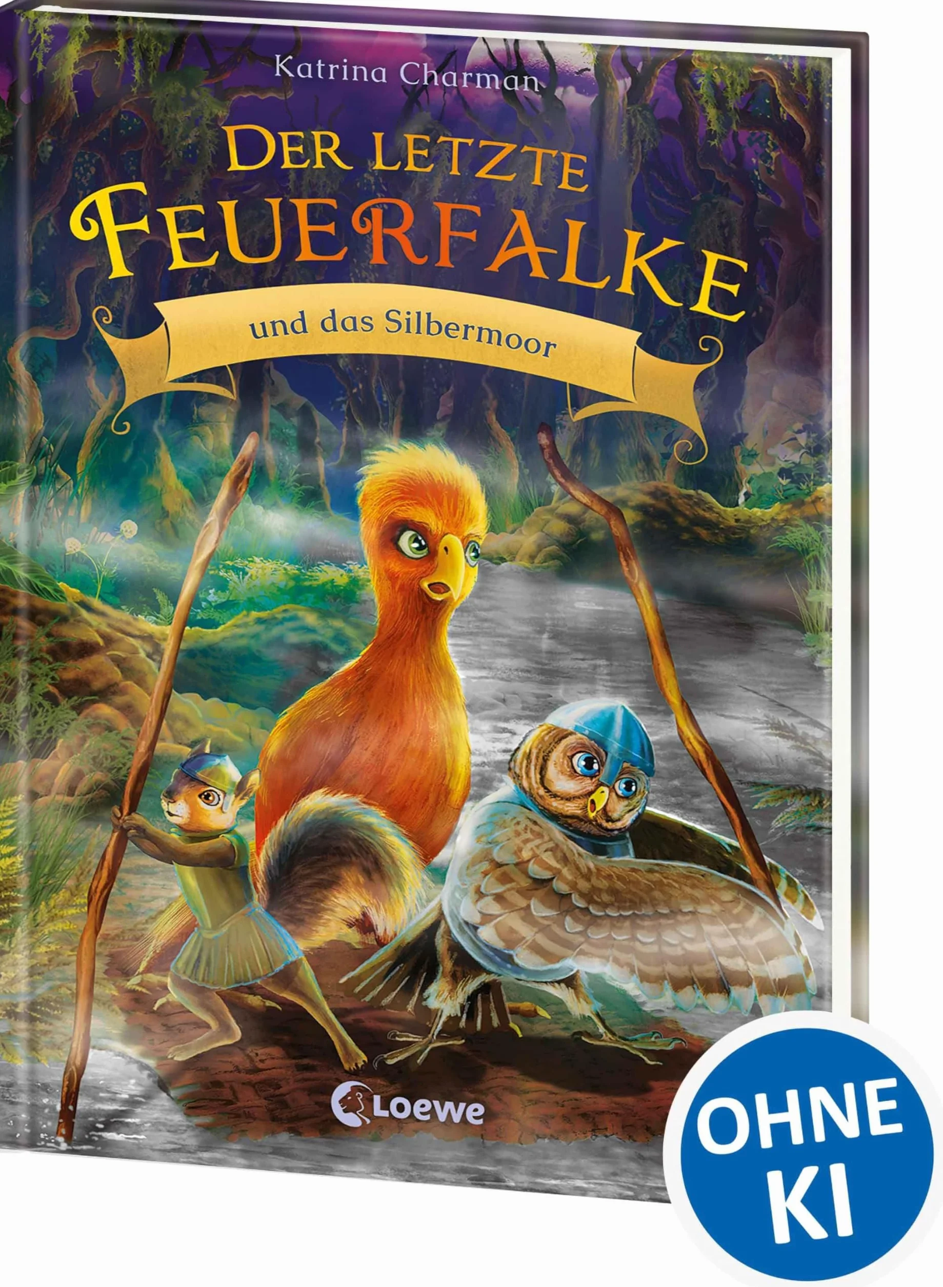 Der letzte Feuerfalke und das Silbermoor (Band 8): Komm mit auf eine wagemutige Rettungsmission - Erstlesebuch für Kinder ab 7 Jahren