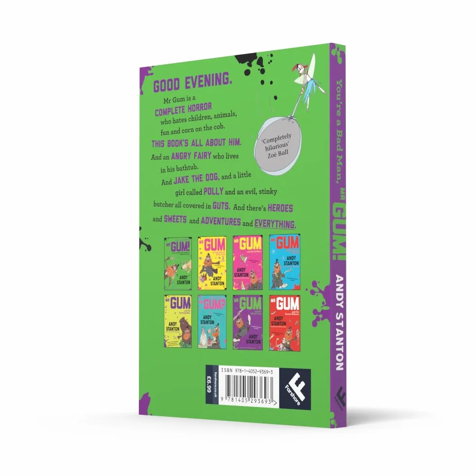 You're a Bad Man, Mr Gum!: it’s the 20th anniversary edition of Mr Gum, you crazy funsters! With extra bonus material and a very special introduction.: 1