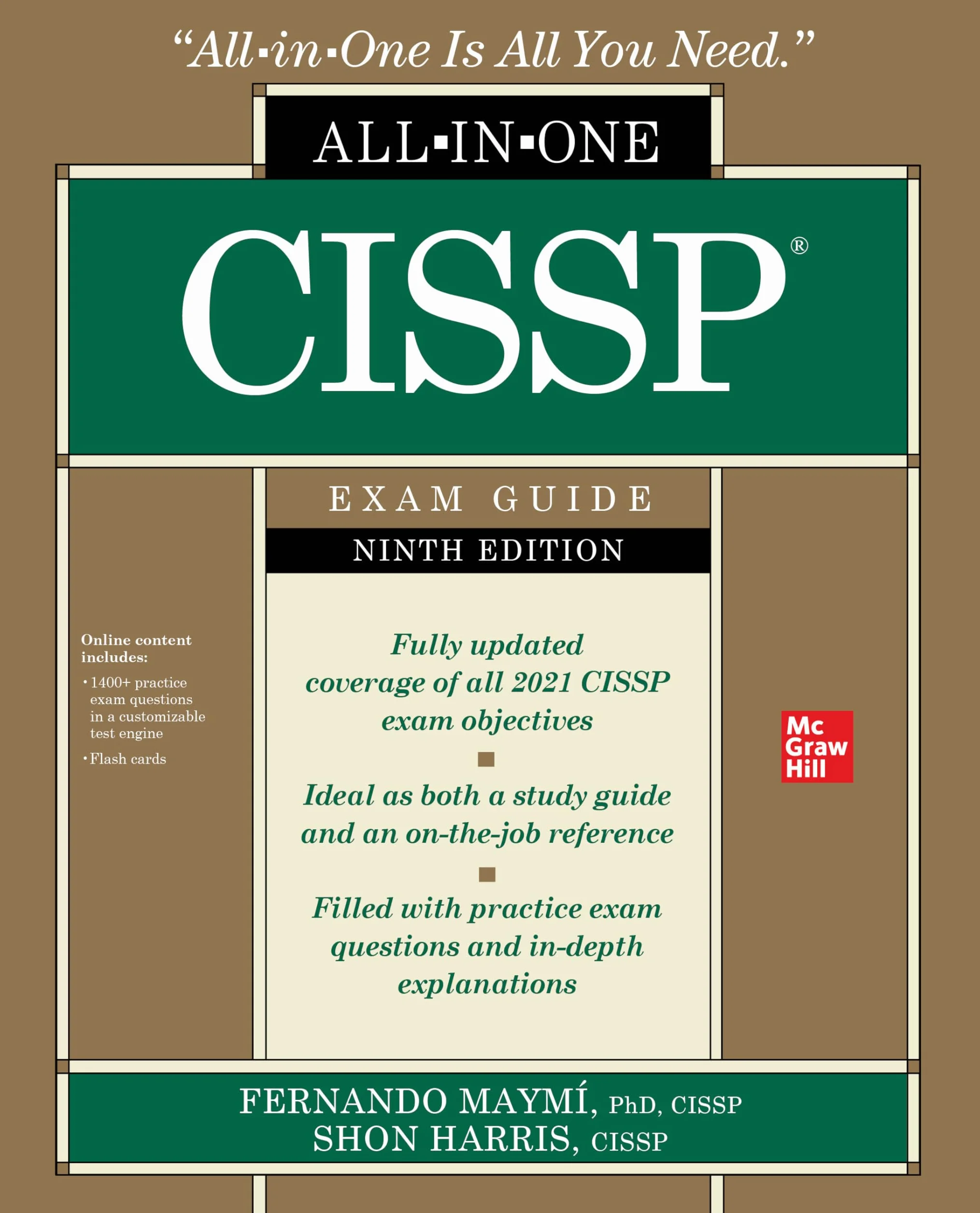 Cissp All-In-One Exam Guide, Ninth Edition