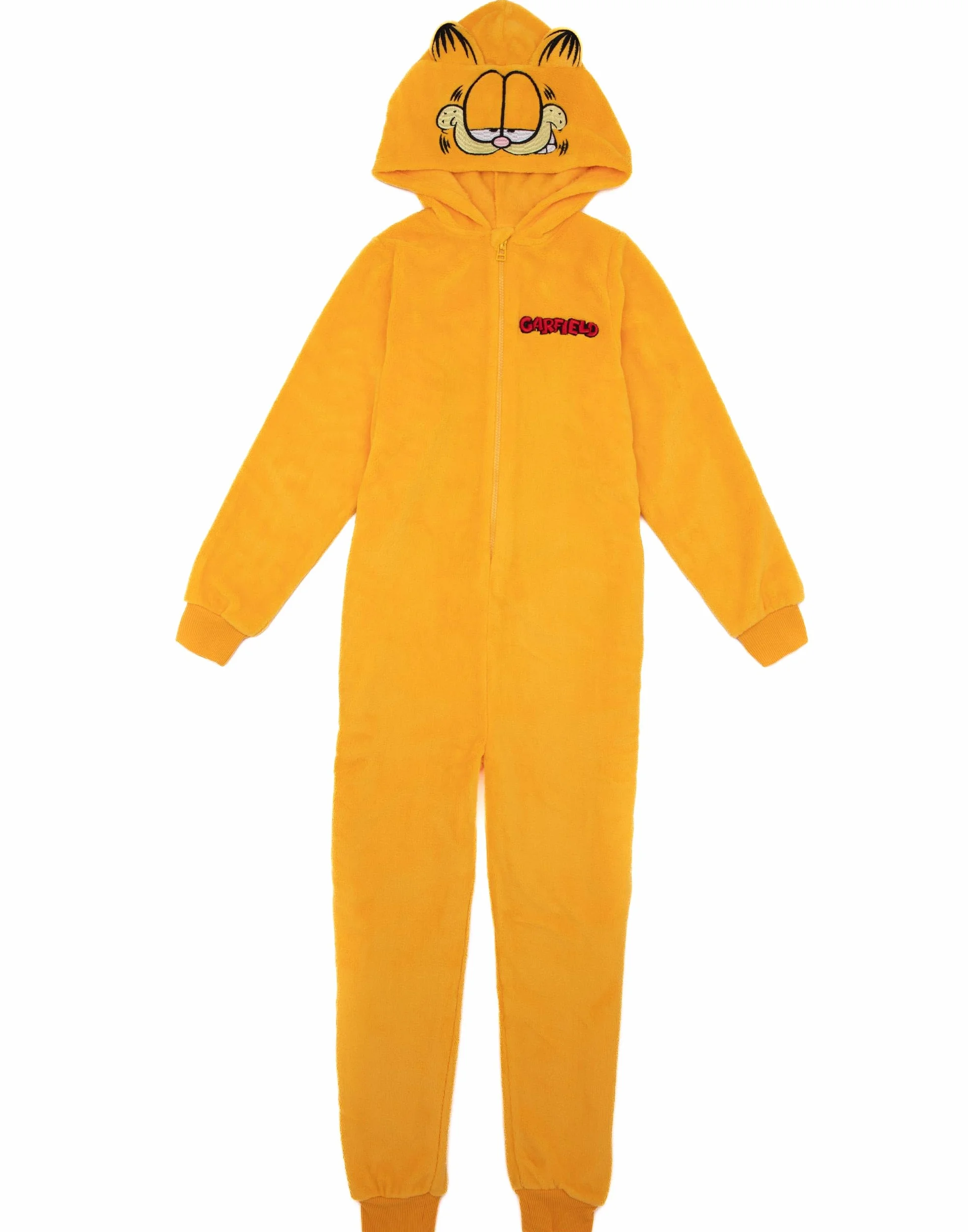 Garfield Unisex Kids Orange Nightwear Onesie | Immerse in Playful Adventures with this Novelty Garfield Costume | Perfect for Fun and Cozy Nights | All-in-One Pyjama Crafted for Maximum Comfort