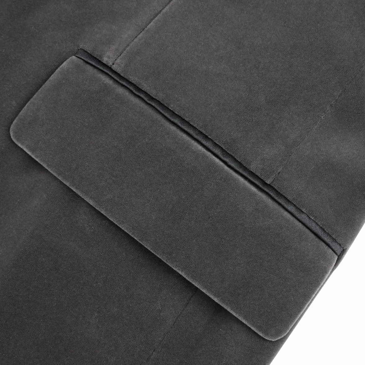 Allthemen Garnitury męskie Blazer Slim Fit Velvet One Button Suit Smoking Kurtka