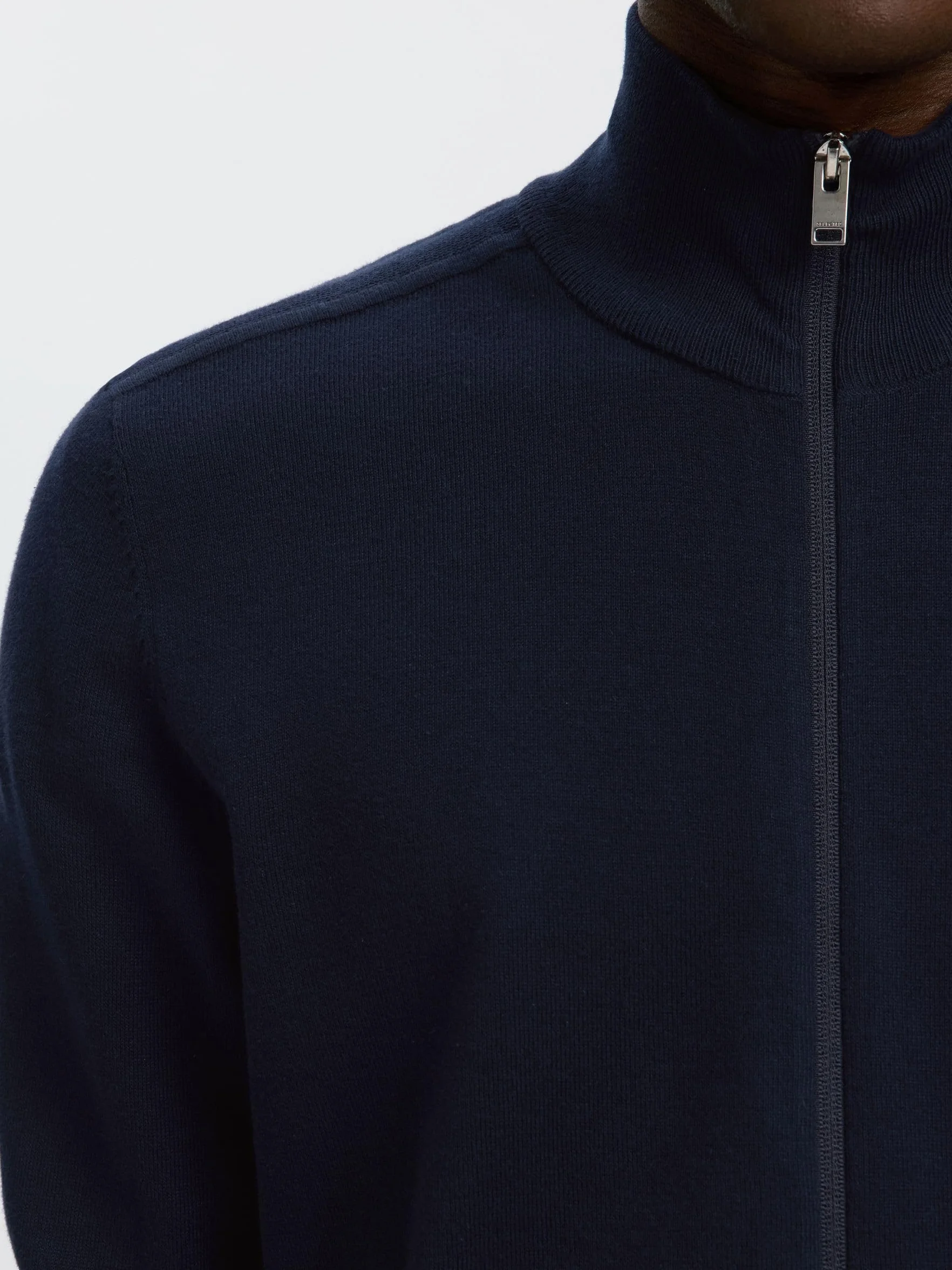 SELECTED HOMME Bluza sportowa Mężczyźni Slhberg kardigan B Noos z pełnym zamkiem błyskawicznym
