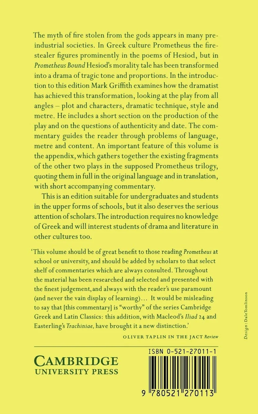 Aeschylus: Prometheus Bound