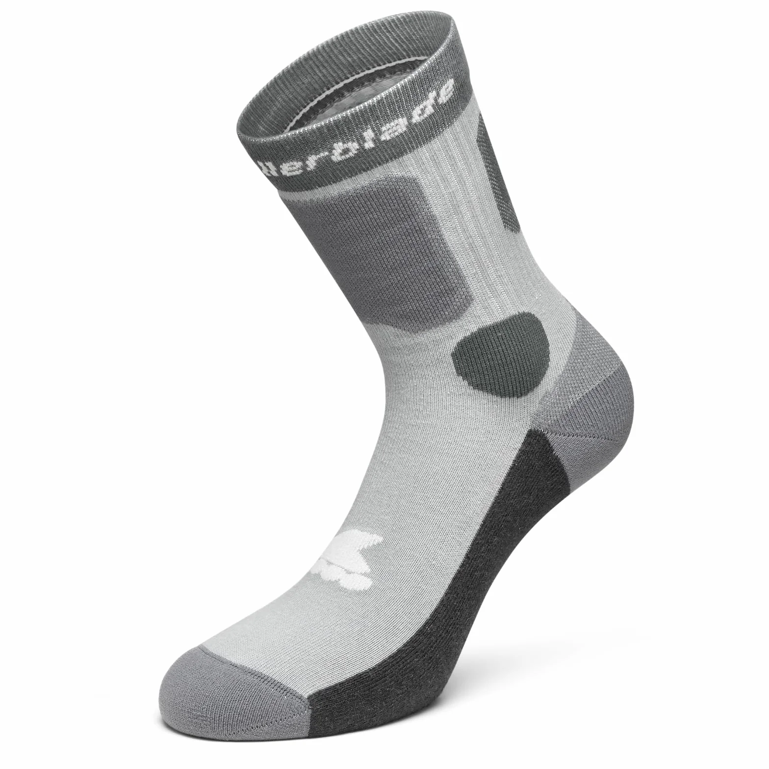 Rollerblade SKATE SOCKS, męskie skarpety sportowe dla dorosłych, uniseks, szare