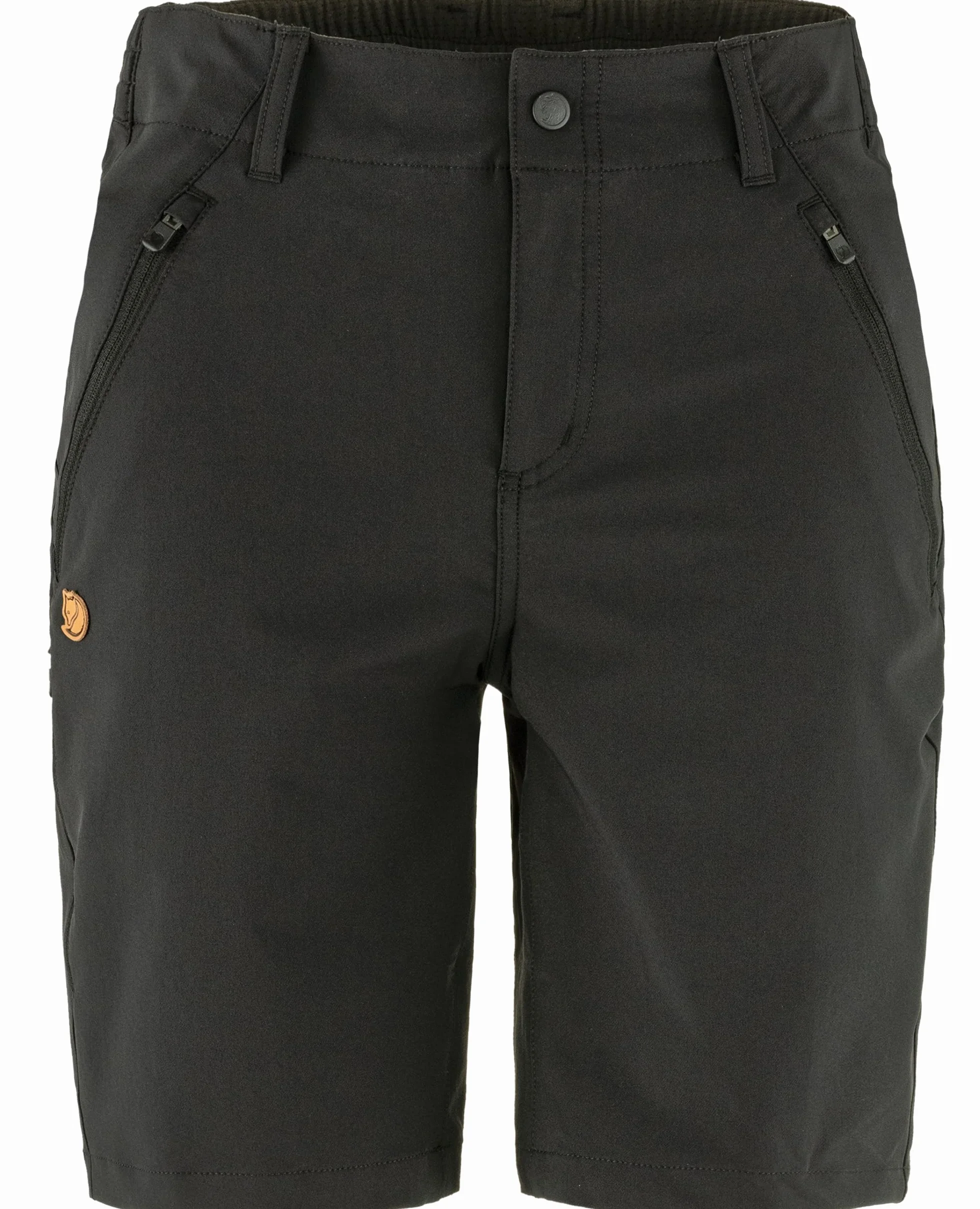 Fjallraven 14200143-550 Abisko Trail Stretch szorty W szorty damskie czarny rozmiar 36