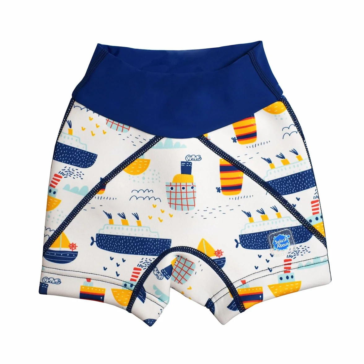 Splash About Dziecięce spodenki na inkontynencję "Splash Jammers", łodzie tug, 3-4 lata, Łodzie tug, 3-4 ans
