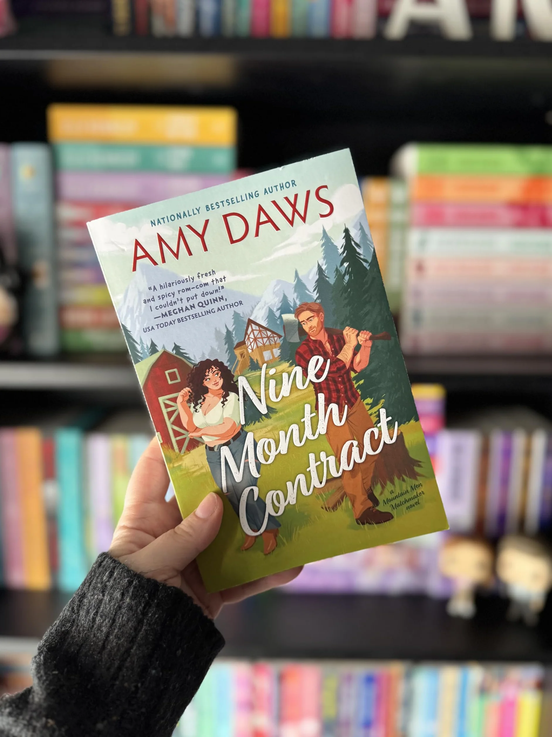 Nine Month Contract: A Grumpy Sunshine Surrogacy Romance: 1