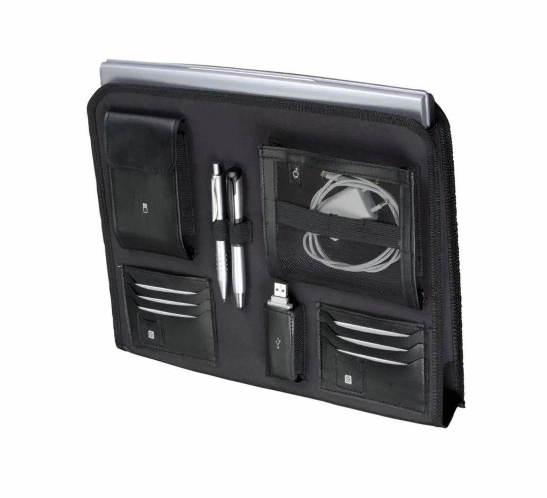 Alumaxx Attaché Venture walizka na laptopa, czarny mat, 45,5 × 33,5 × 13,5 cm, Walizka Attaché Venture czarna - matowa