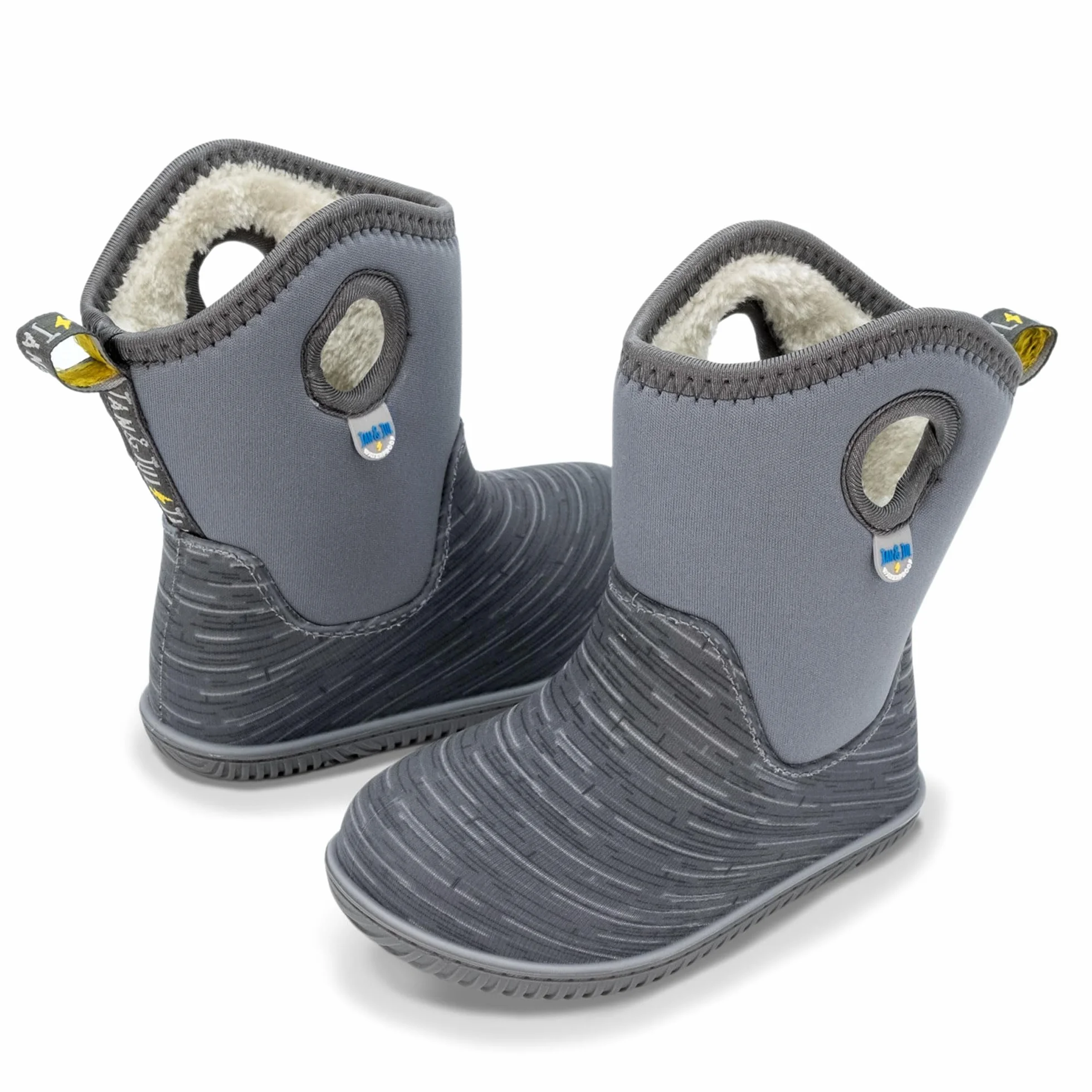 JAN & JUL Wodoodporne izolowane buty zimowe dla małych dzieci i dzieci