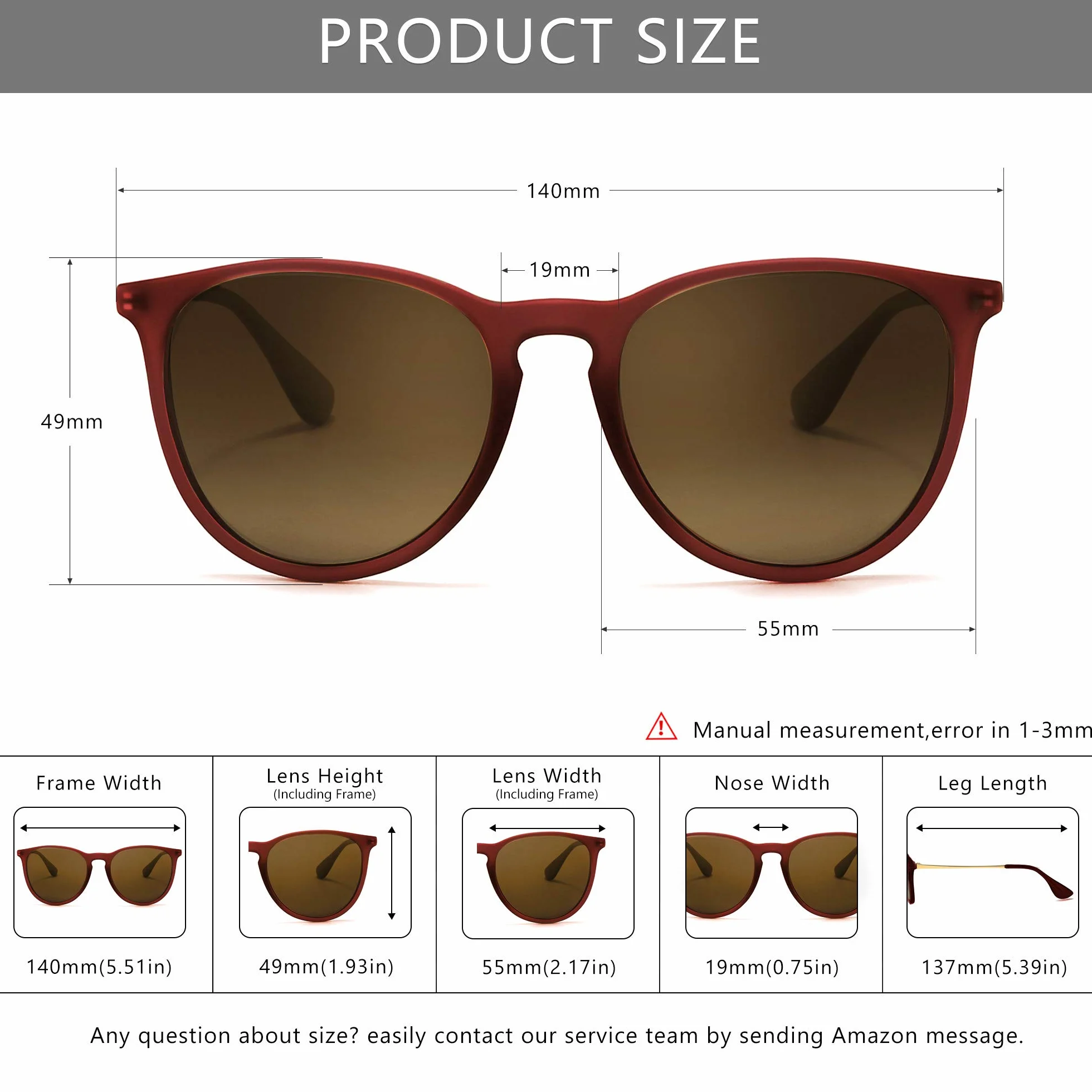 SUNGAIT Okulary przeciwsłoneczne w stylu vintage z zaokrąglonym kształtem dla mężczyzn i kobiet klasyczny styl retro