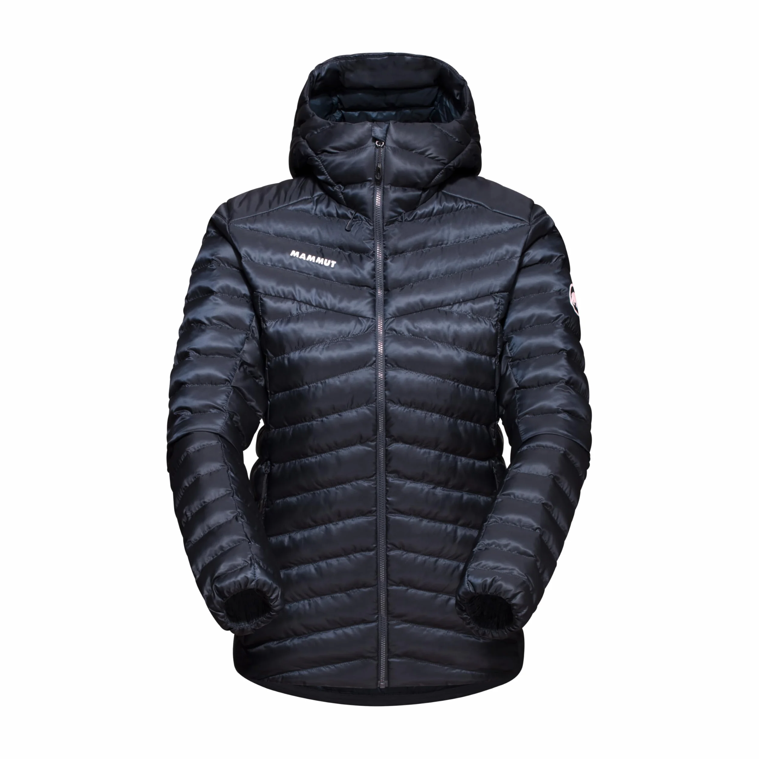 Mammut Albula IN Hooded Jacket Women – Damska Izolowana Kurtka z Kapturem | Puchowa i Lekka | Marine, Rozmiar M