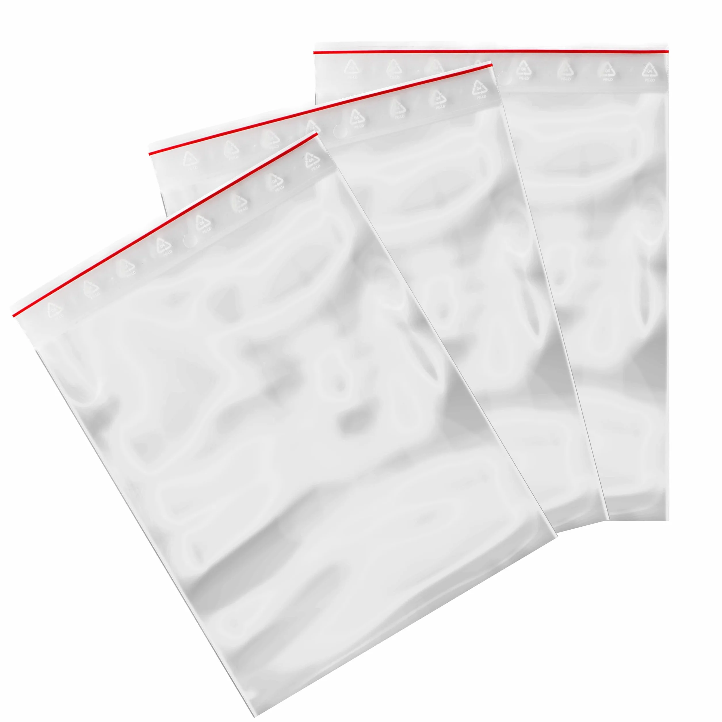 Woreczki Worki Torebki Strunowe 120X180 Mm 100Szt Wodoodporne i Trwałe Worki na Drobiazgi, Biżuterię 100 Sztuk, Przeźroczyste Woreczki Pakowe