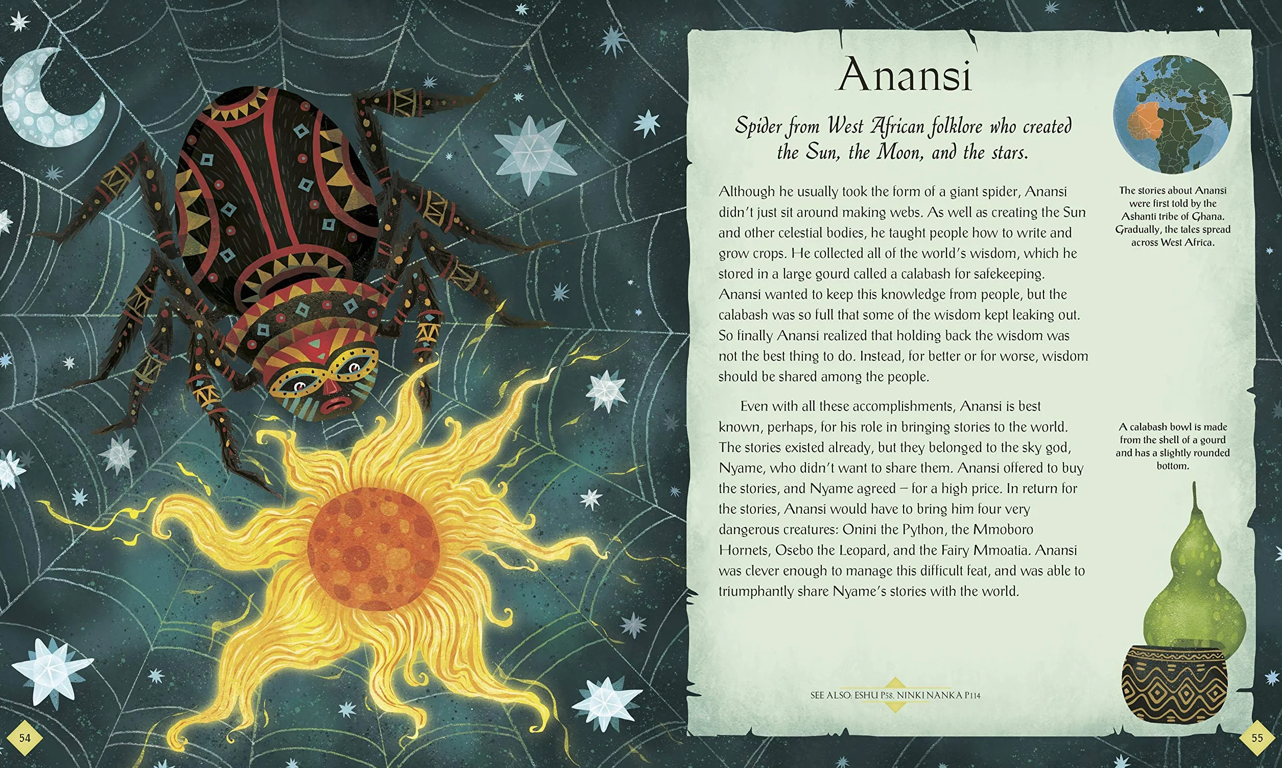 The Book of Mythical Beasts and Magical Creatures: Meet your favourite monsters, fairies, heroes, and tricksters from all around the world