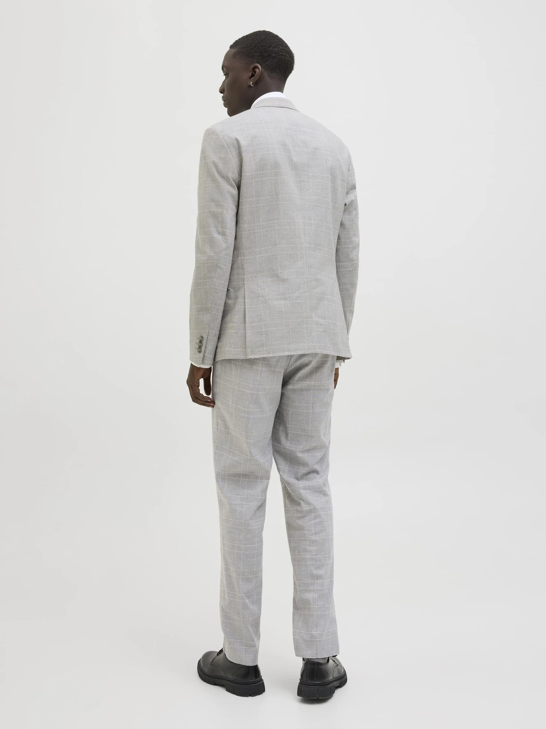 JACK & JONES Jprriviera męska marynarka lniana Slim Fit Sn, Chiseled Stone, 50