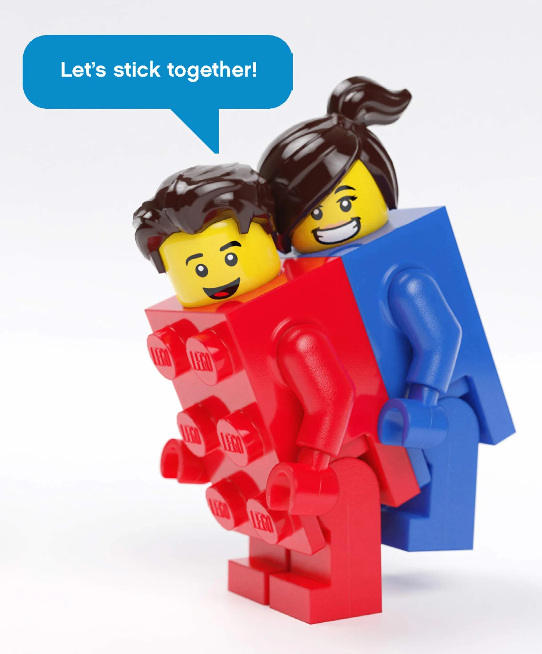 LEGO® Minifigure Notes: 20 Notecards and Envelopes