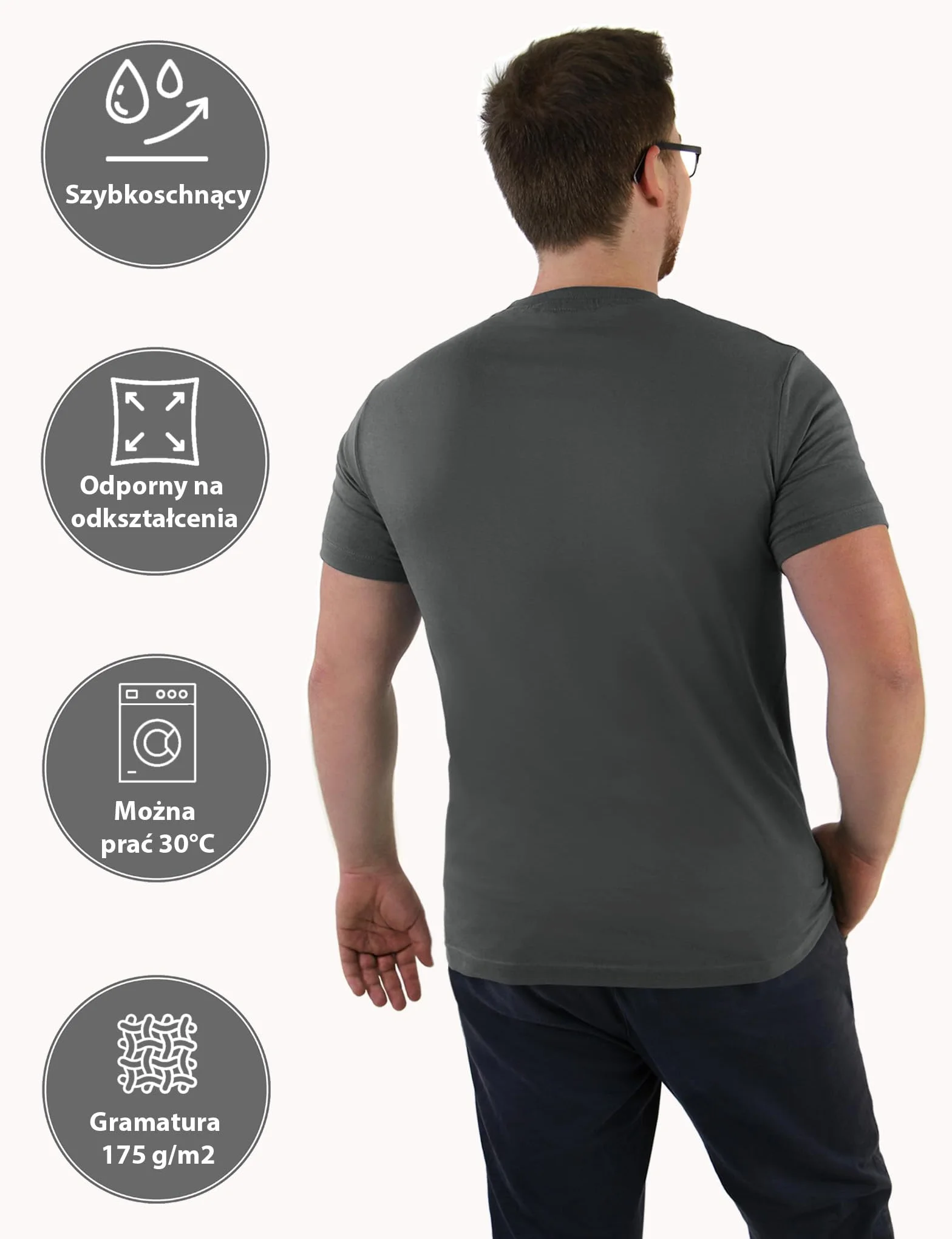 ALPIDEX T-shirt Koszulki Męskie Zestaw Set 5 Sztuk Dekolt V 100% Bawełna Jednokolorowe Krótki Rękaw S M L XL XXL 3XL 4XL 5XL