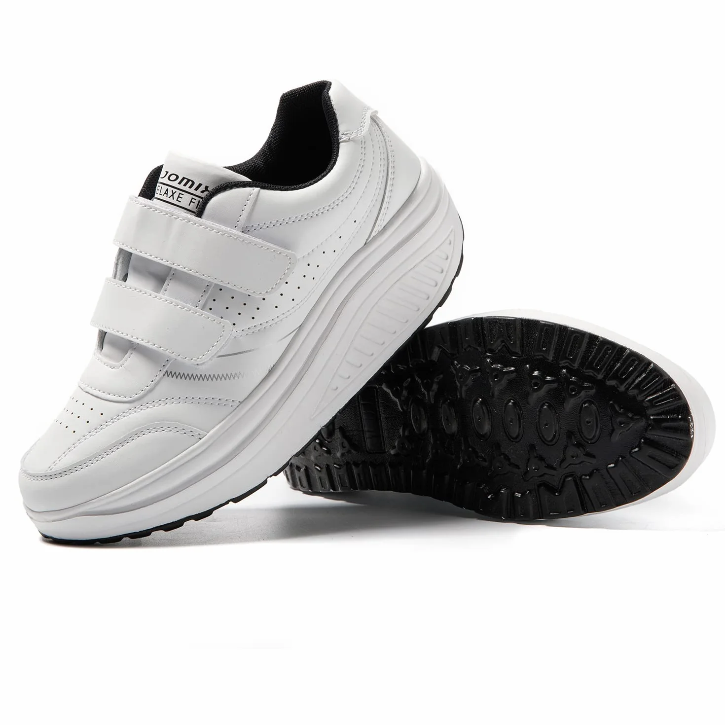 JOMIX Sneakersy na platformie, buty sportowe, buty do biegania, wygodna podeszwa, antypoślizgowe, buty do fitnessu, na siłownię, do aktywności na świeżym powietrzu