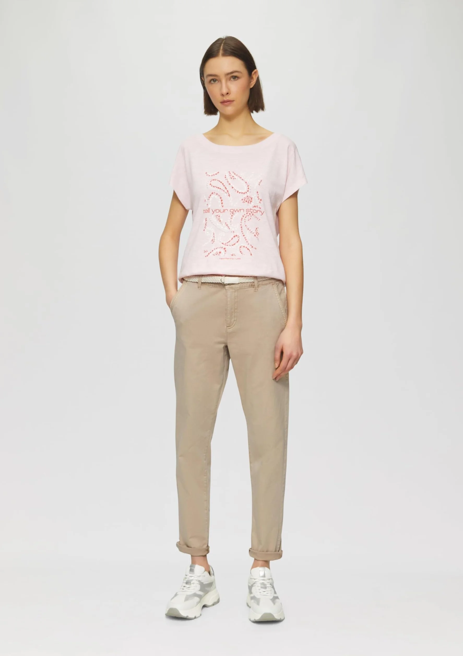 s.Oliver 2161340 - Chino z paskiem Kobiety