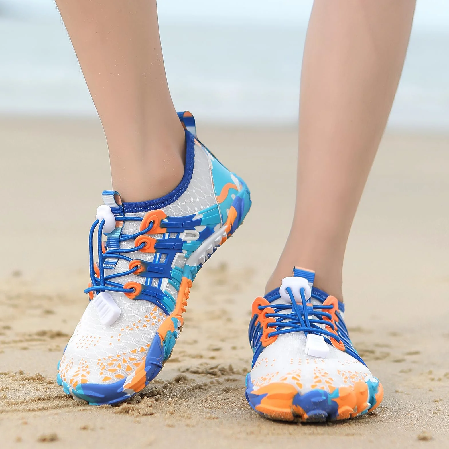 Buty kąpielowe dla chłopców i dziewczynek, buty do wody, antypoślizgowe, szybkoschnące, do pływania, na lato, na plażę, basen, do surfowania, buty bare foot