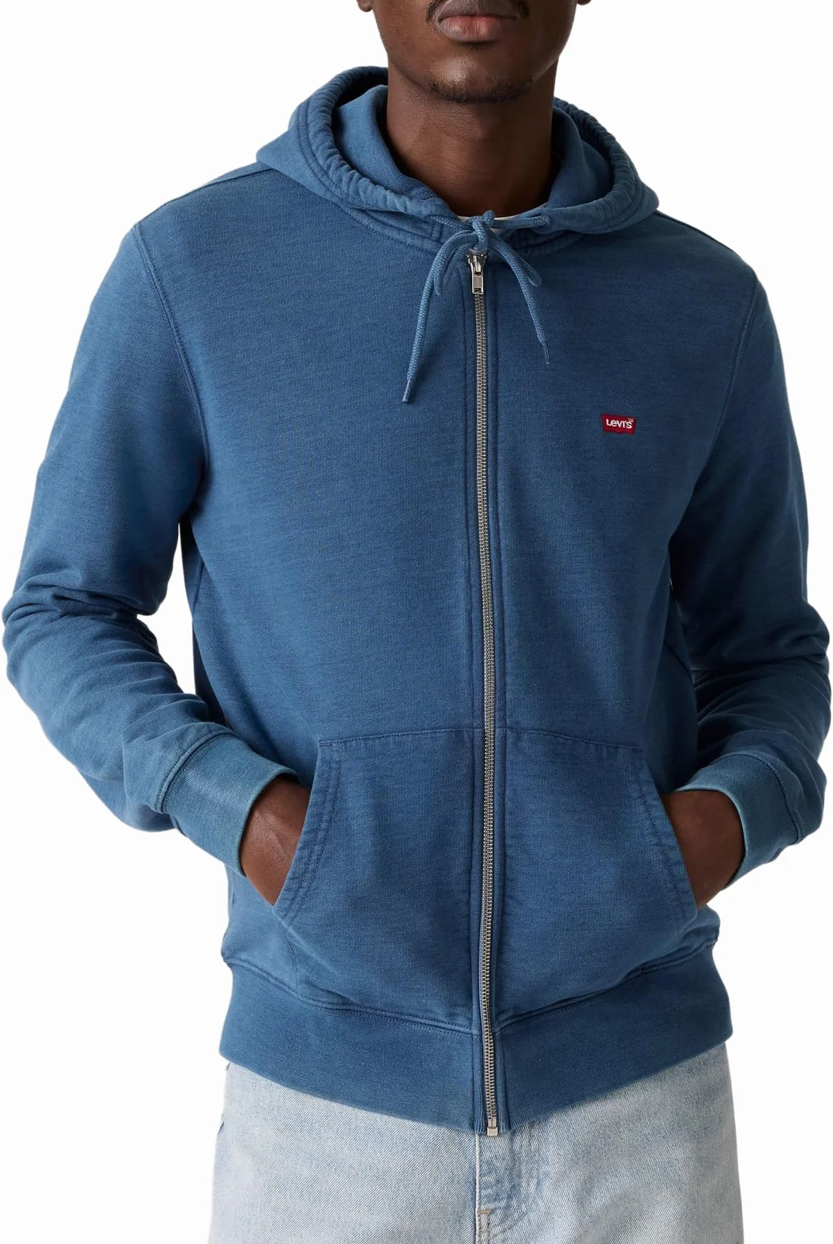 Levi's The Original Hm Zip Up bluza męska, True Indigo Mid Indi, L