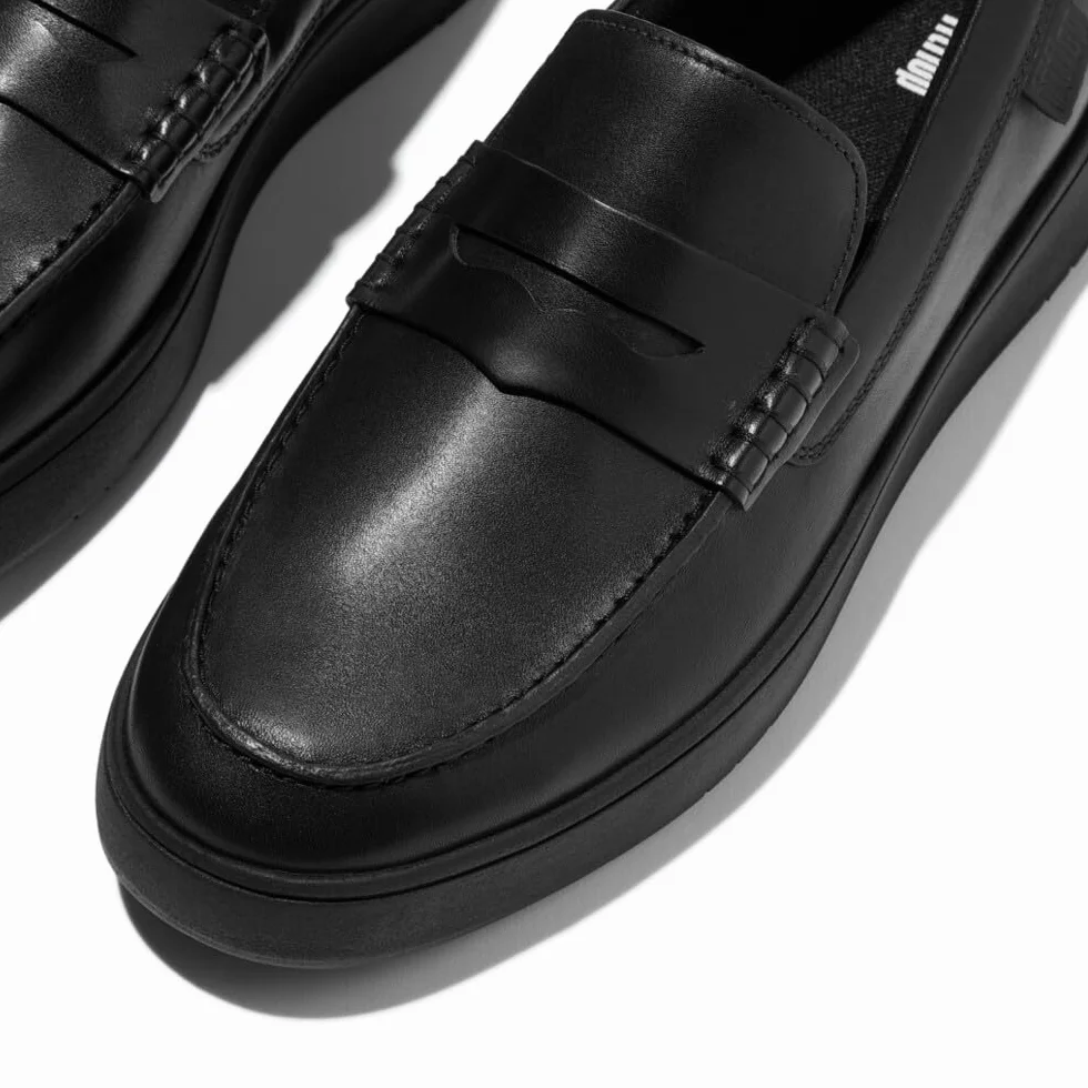 Fitflop Mężczyźni Rally Mens Leather Penny LoafersMokasyn