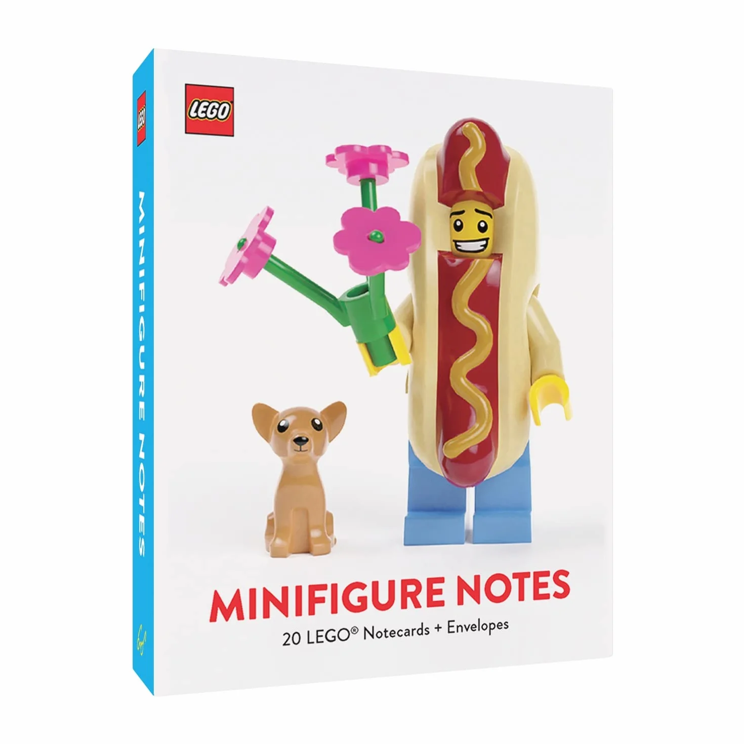 LEGO® Minifigure Notes: 20 Notecards and Envelopes