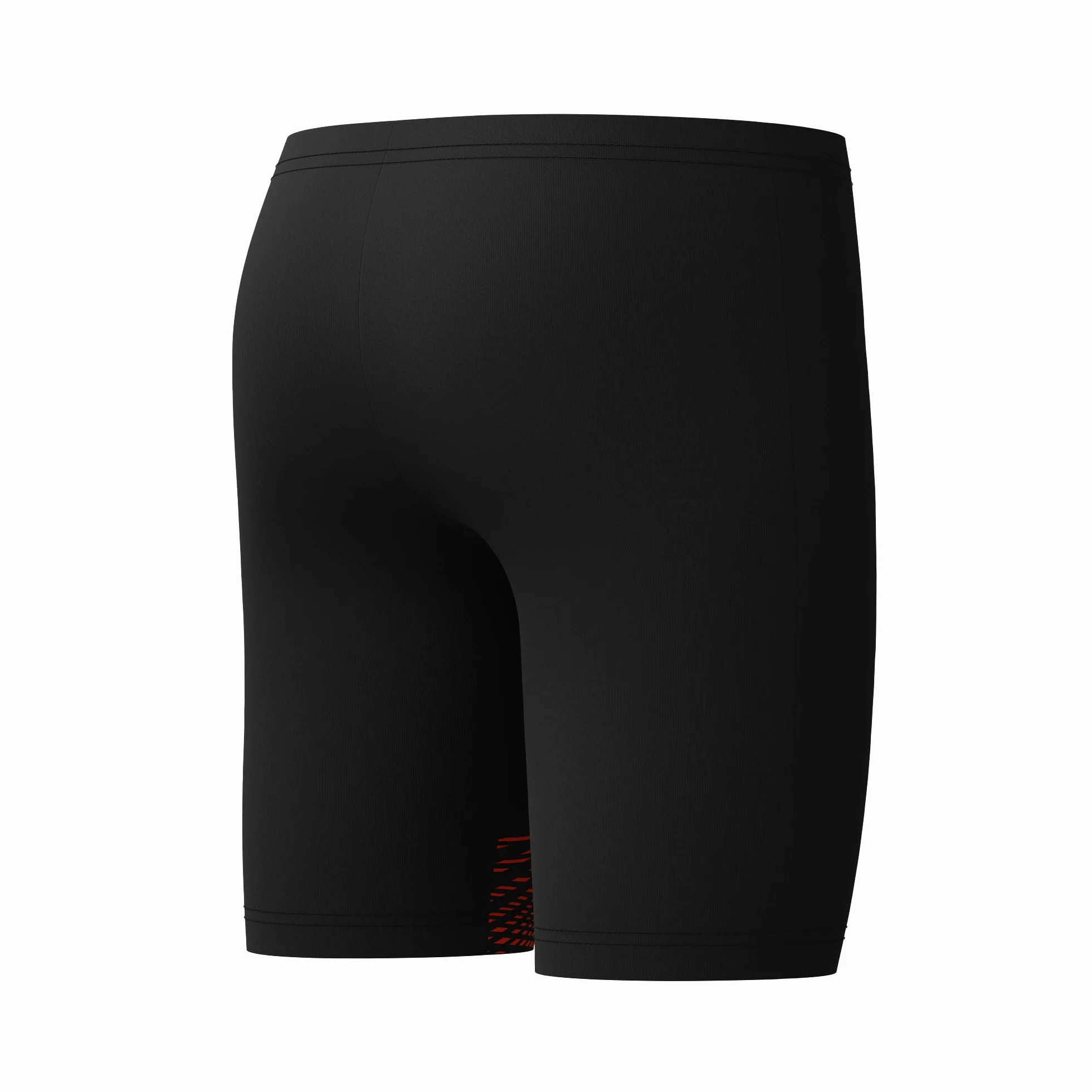Speedo Chłopcy Medley Logo Jammer Kąpielówki Pływacy Czerwony Imbir