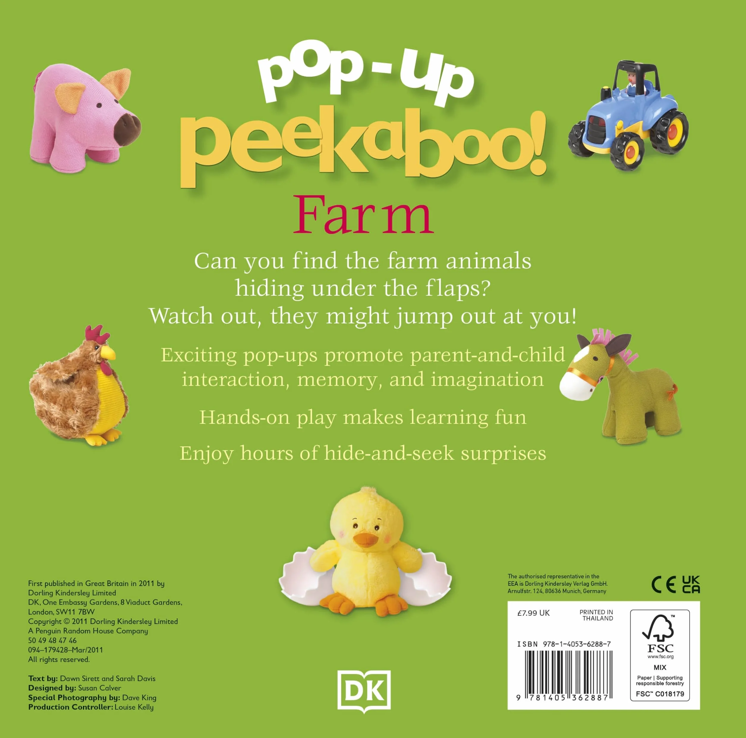 Pop-Up Peekaboo! Farm: A Barnyard Surprise Under Every Flap!