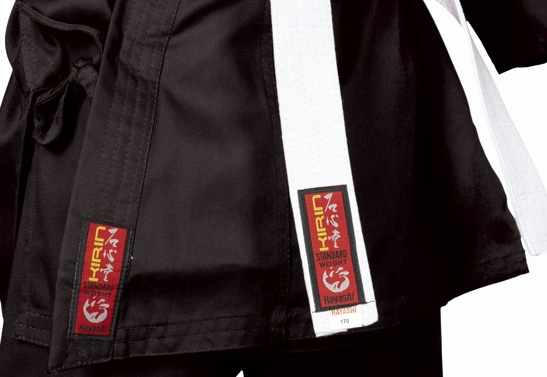 Karate Gi "Kirin" - czarny, rozmiar 180 cm