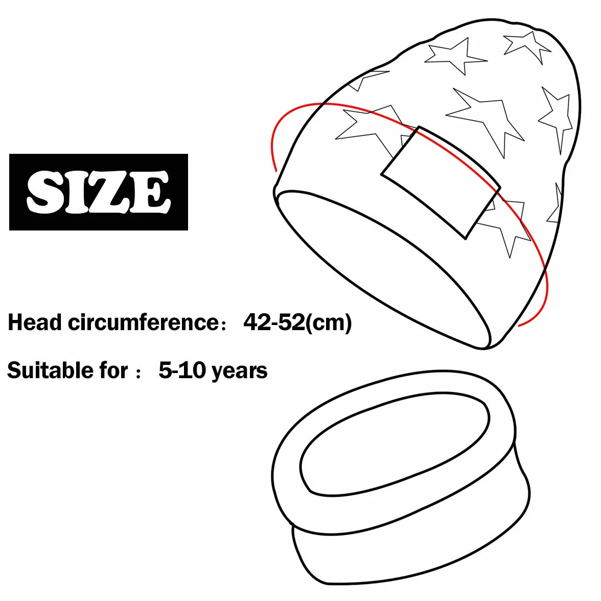 Momoon Gruba czapka beanie + szalik zestaw zimowy, ciepły śnieg, dzianina, czaszka czapka dla dzieci, chłopców i dziewczynek (odpowiednia dla dzieci w wieku 6-14 lat
